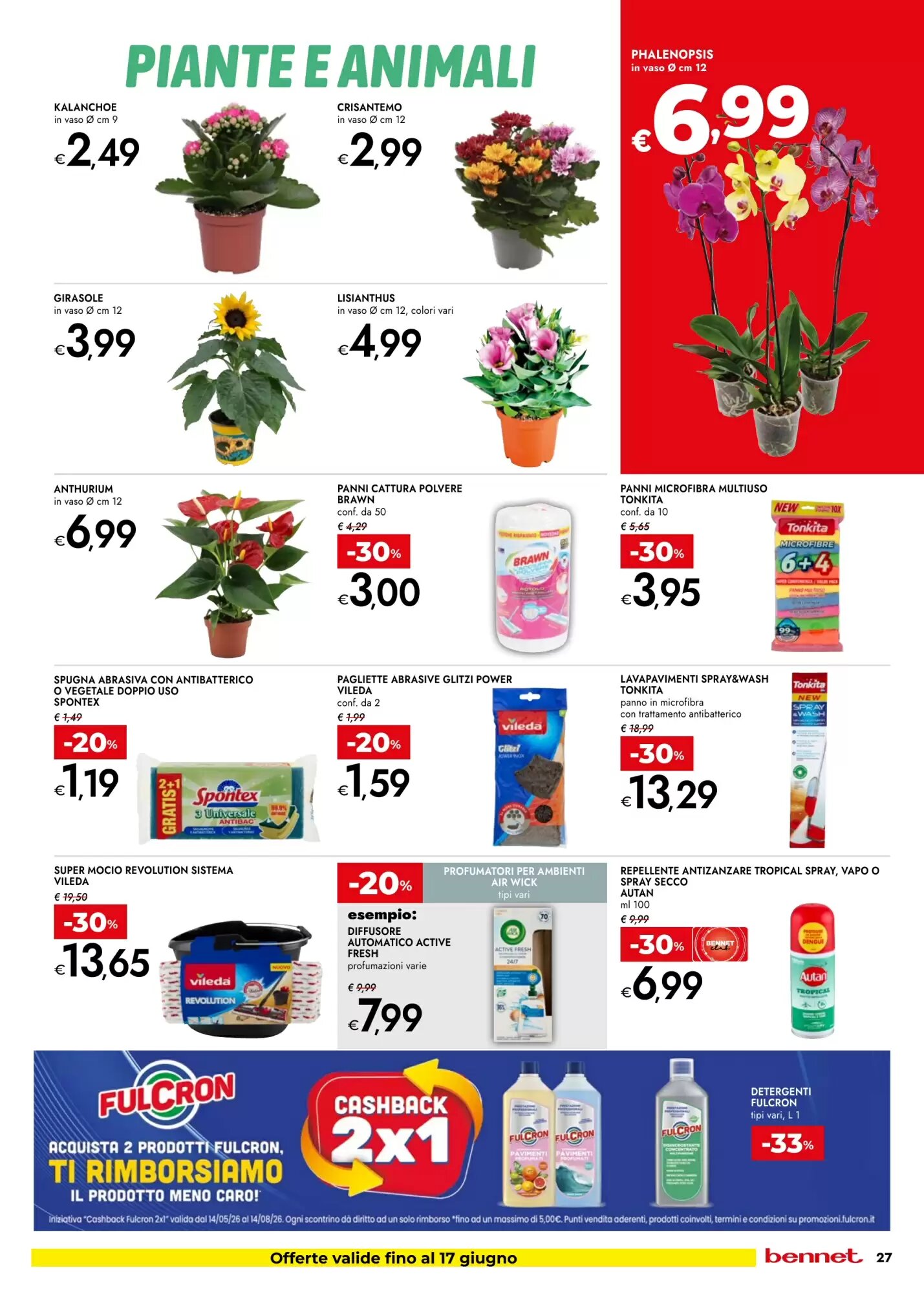 Volantino promozionale Bennet  valide dal 04/06/2026 - Pagina 27.
