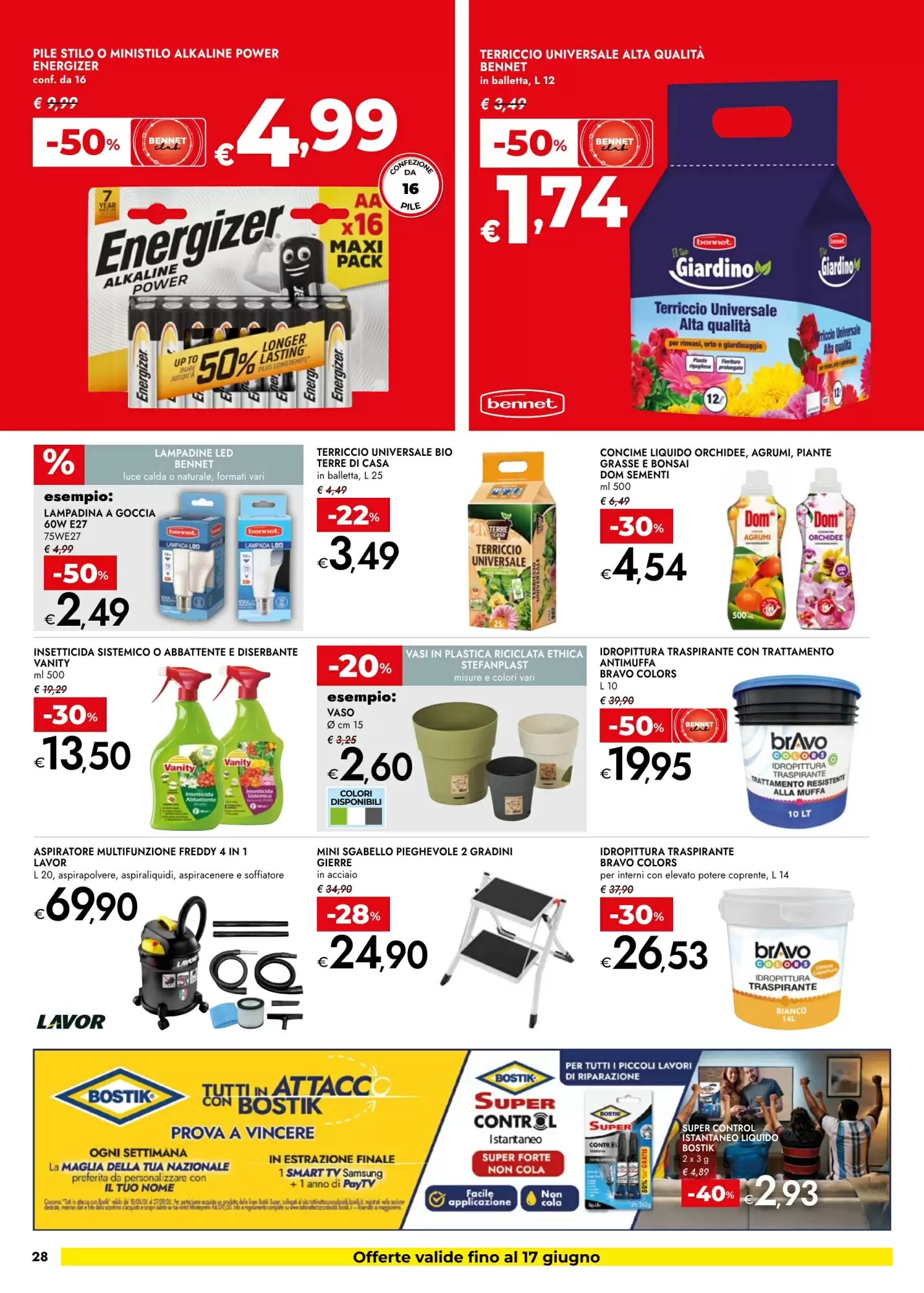 Volantino promozionale Bennet  valide dal 04/06/2026 - Pagina 28.