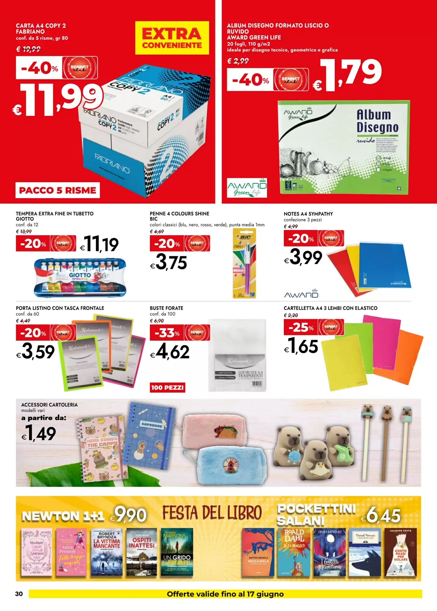 Volantino promozionale Bennet  valide dal 04/06/2026 - Pagina 30.
