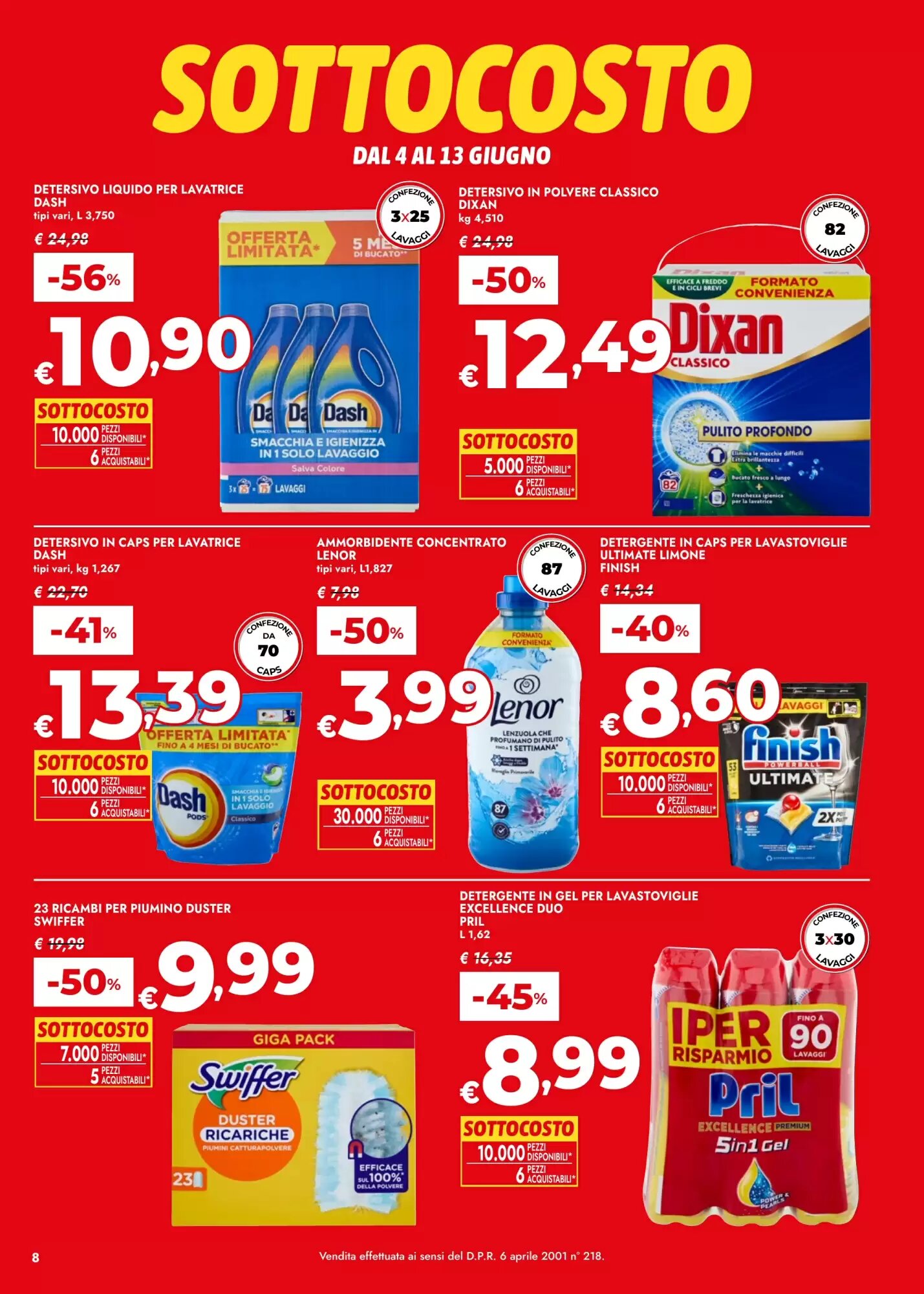 Volantino promozionale Bennet  valide dal 04/06/2026 - Pagina 8.