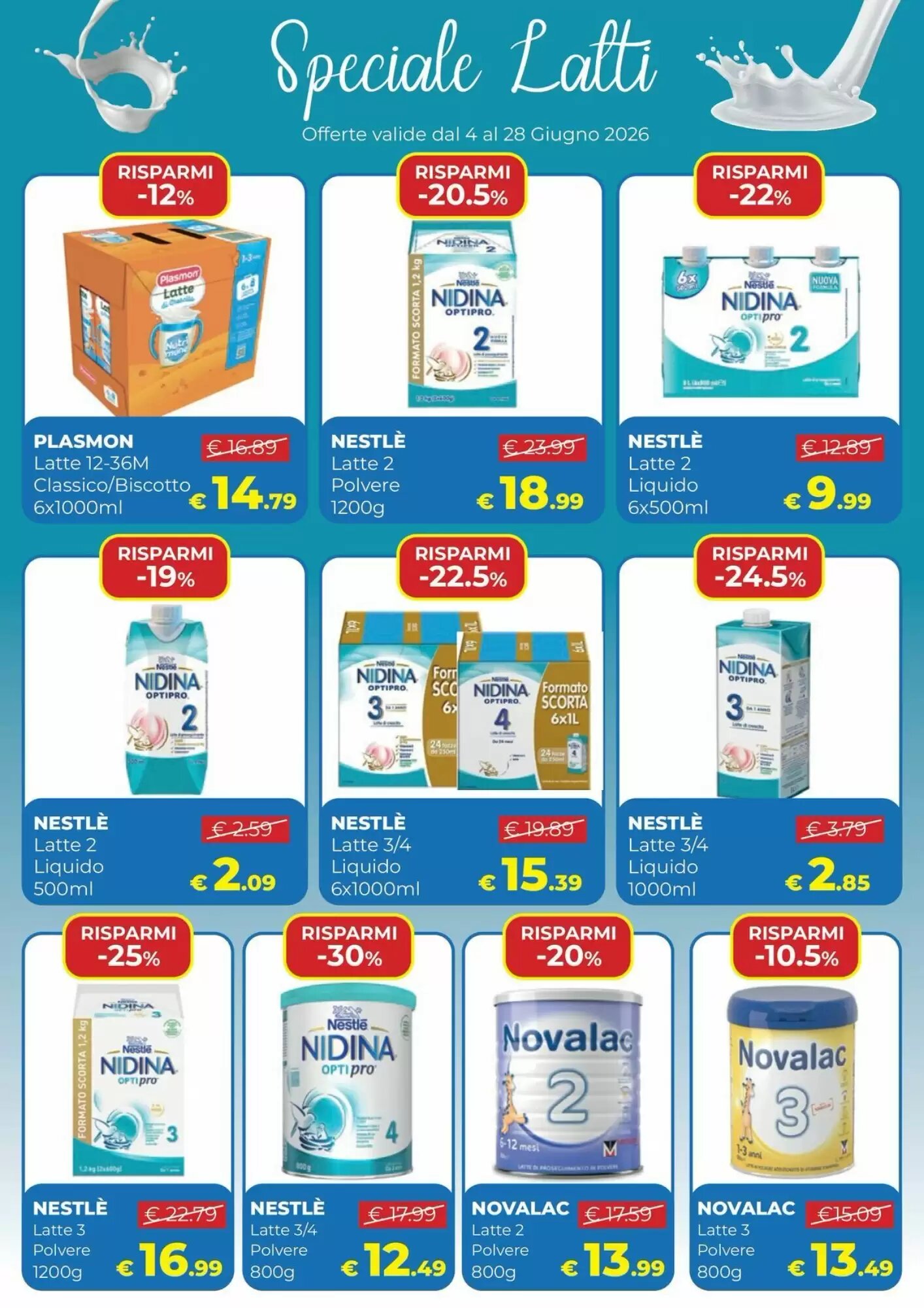 Volantino promozionale Ideal Bimbo  valide dal 04/06/2026 - Pagina 10.