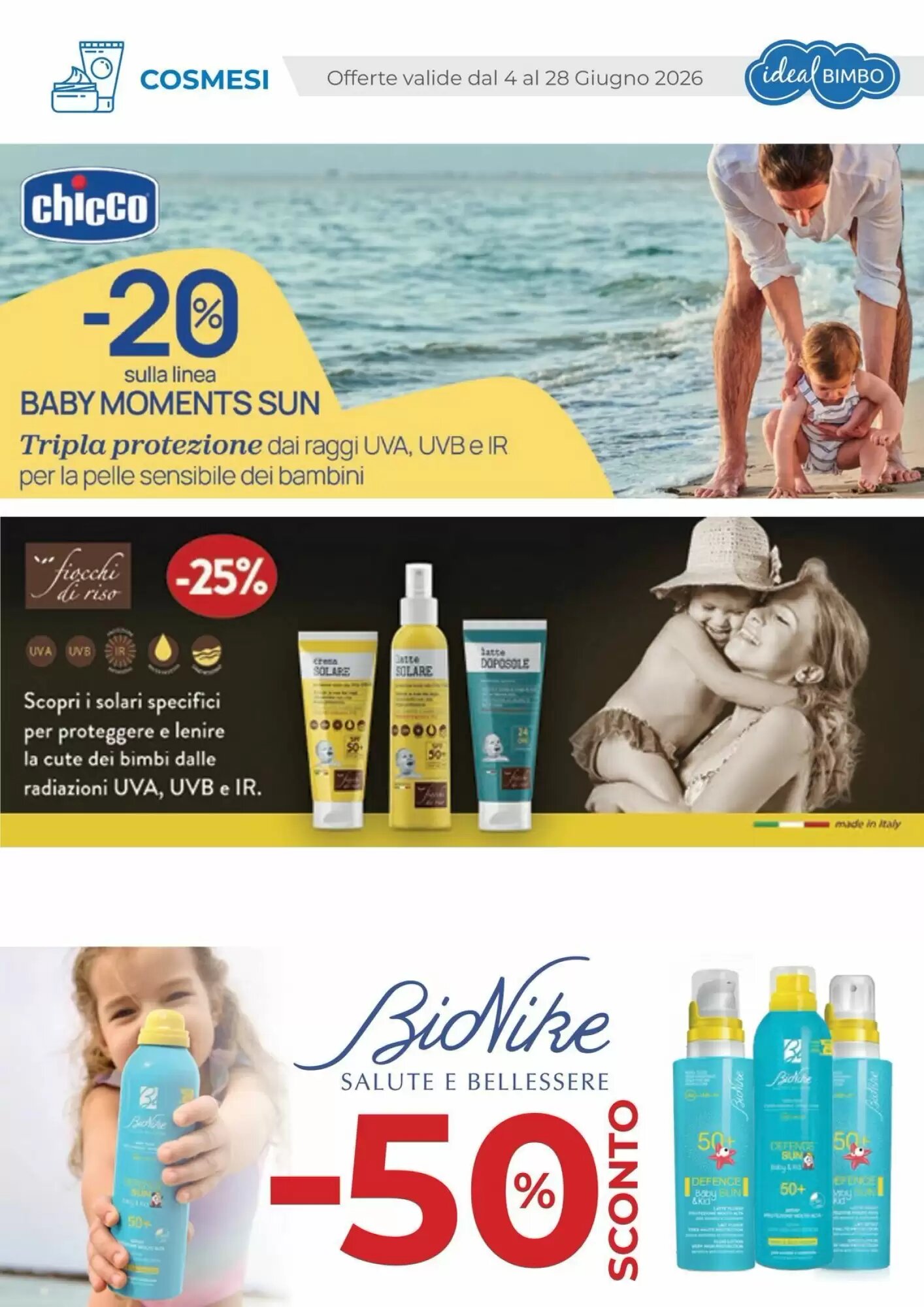 Volantino promozionale Ideal Bimbo  valide dal 04/06/2026 - Pagina 21.