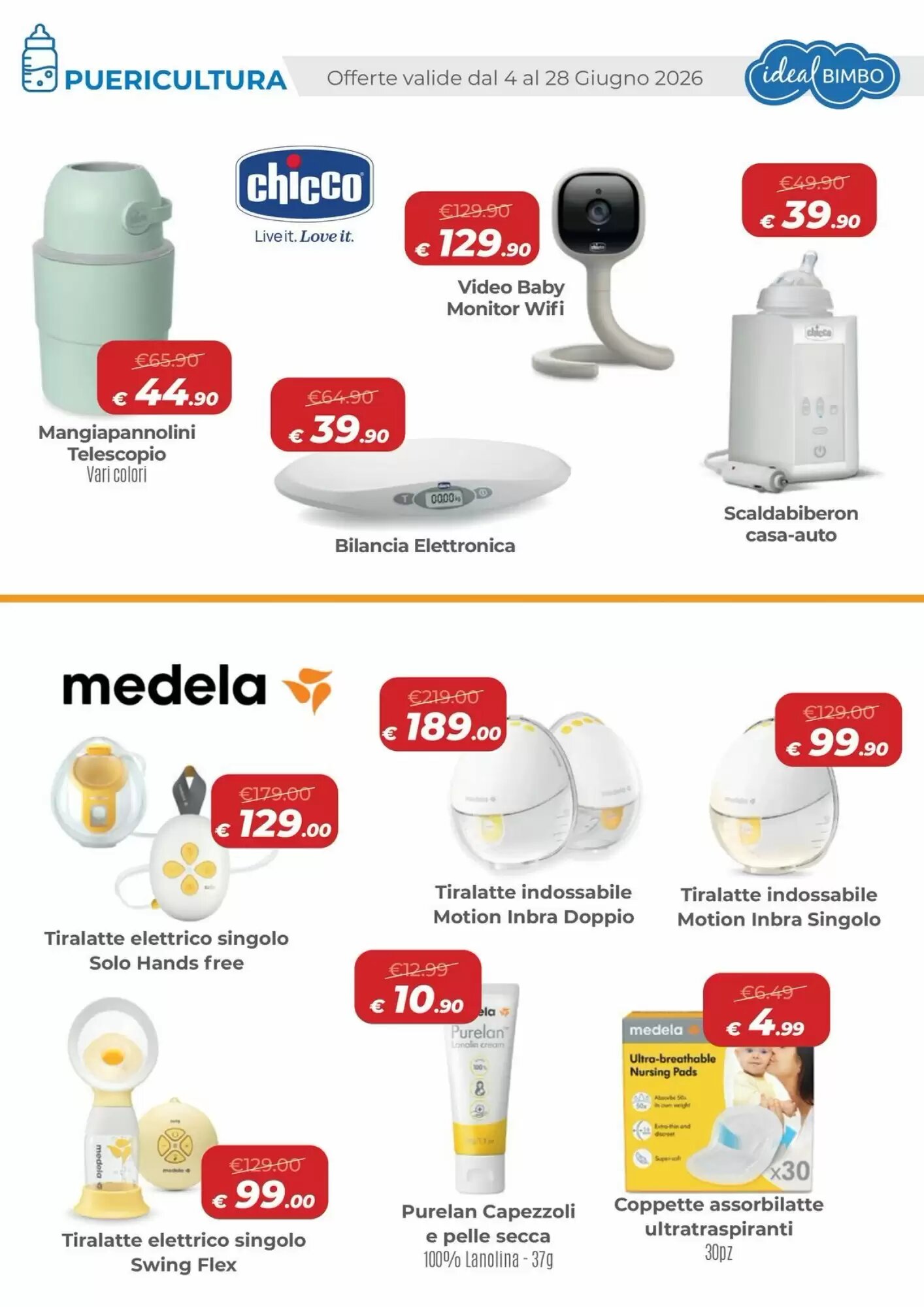 Volantino promozionale Ideal Bimbo  valide dal 04/06/2026 - Pagina 25.