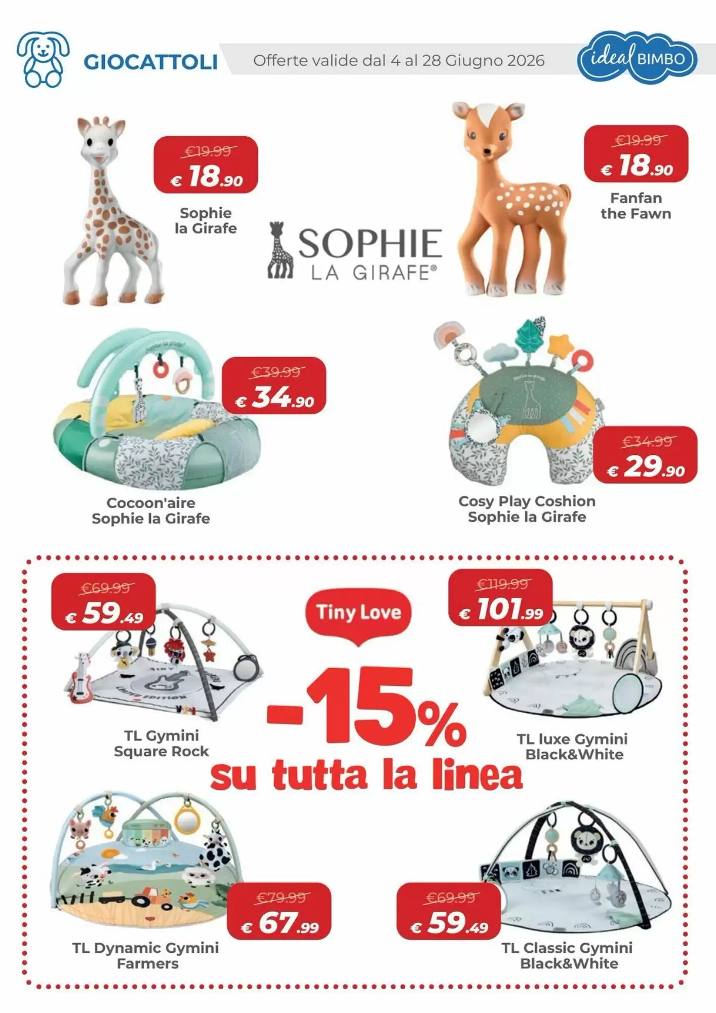 Volantino promozionale Ideal Bimbo  valide dal 04/06/2026 - Pagina 4.