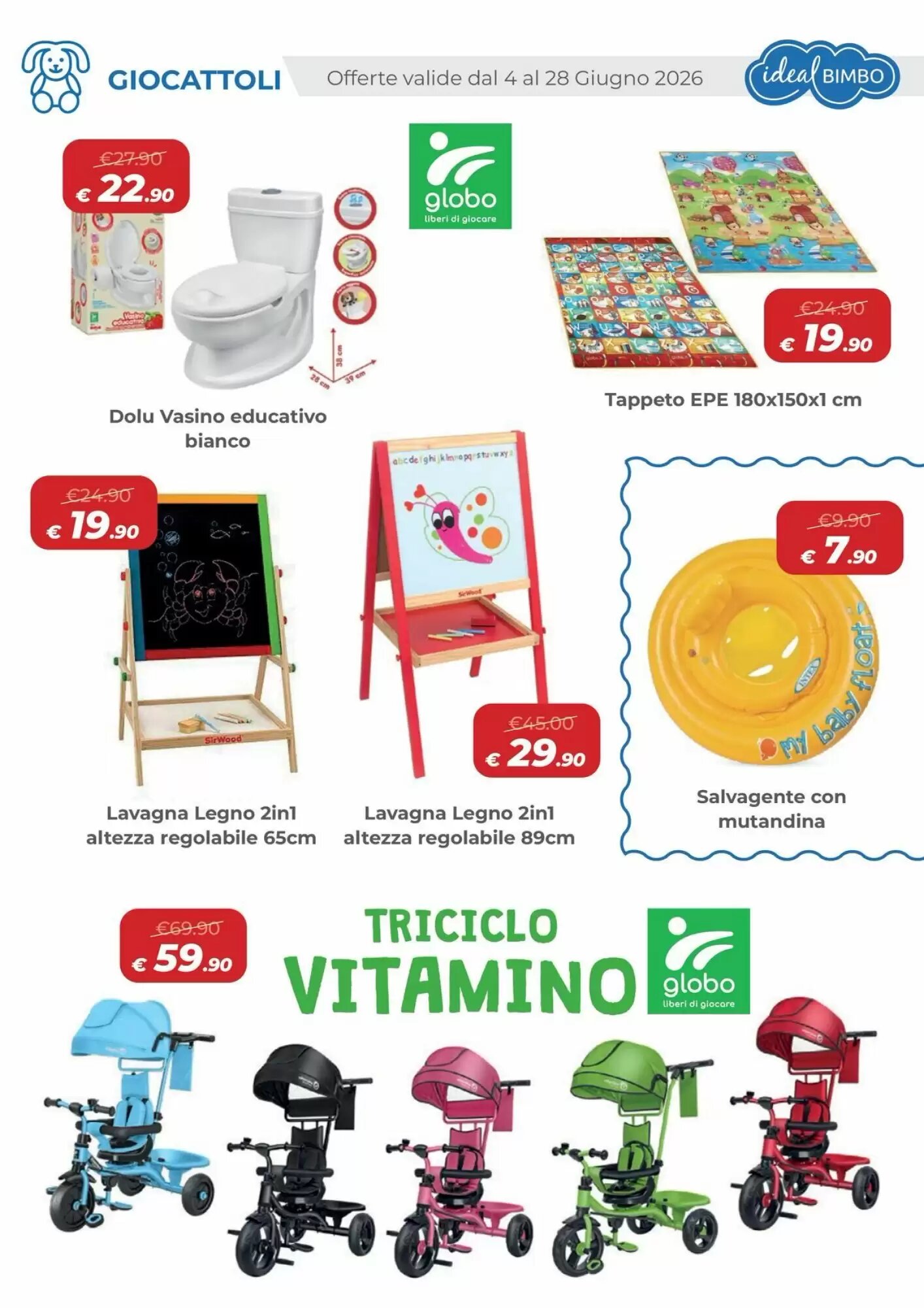 Volantino promozionale Ideal Bimbo  valide dal 04/06/2026 - Pagina 8.