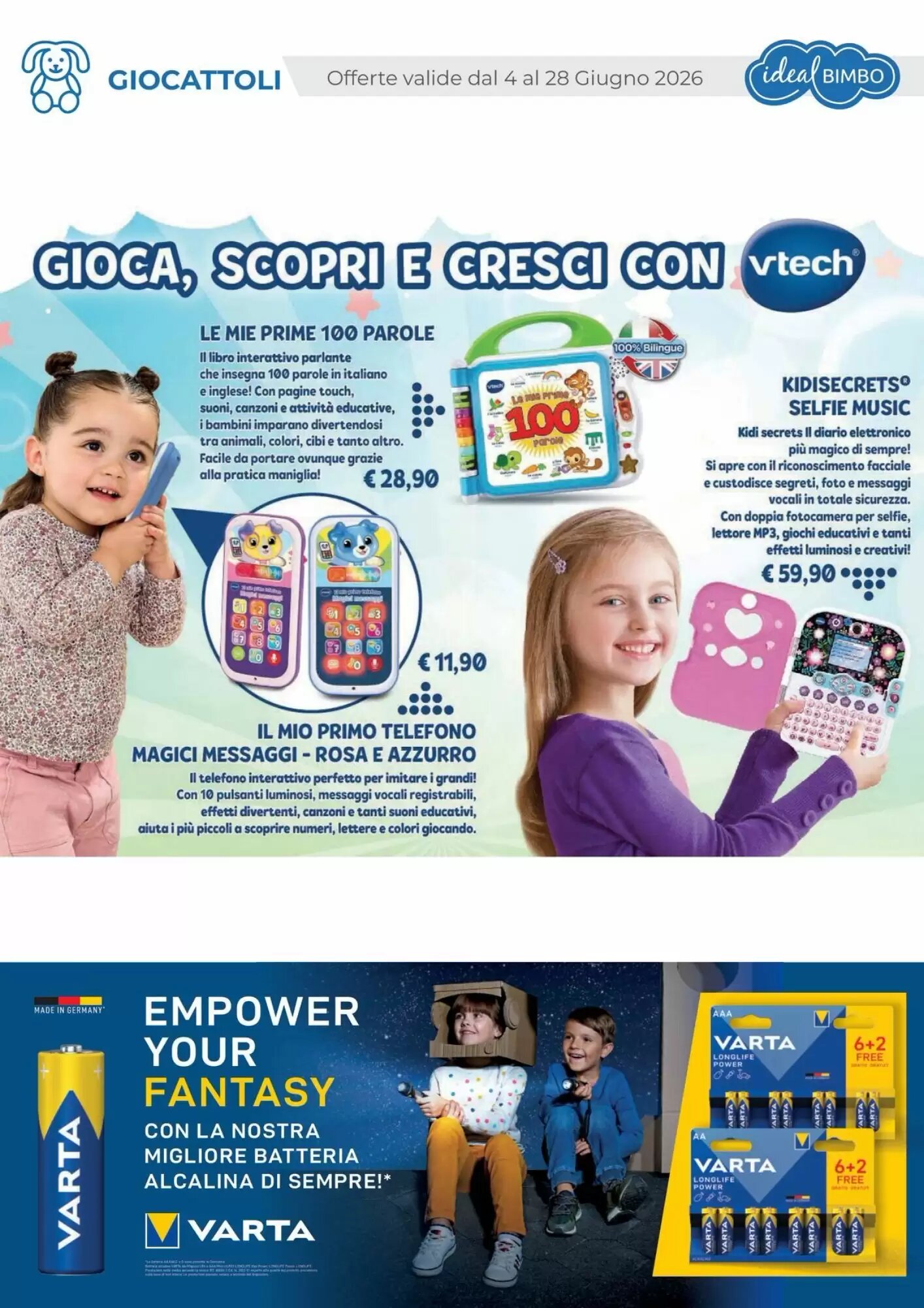 Volantino promozionale Ideal Bimbo  valide dal 04/06/2026 - Pagina 9.