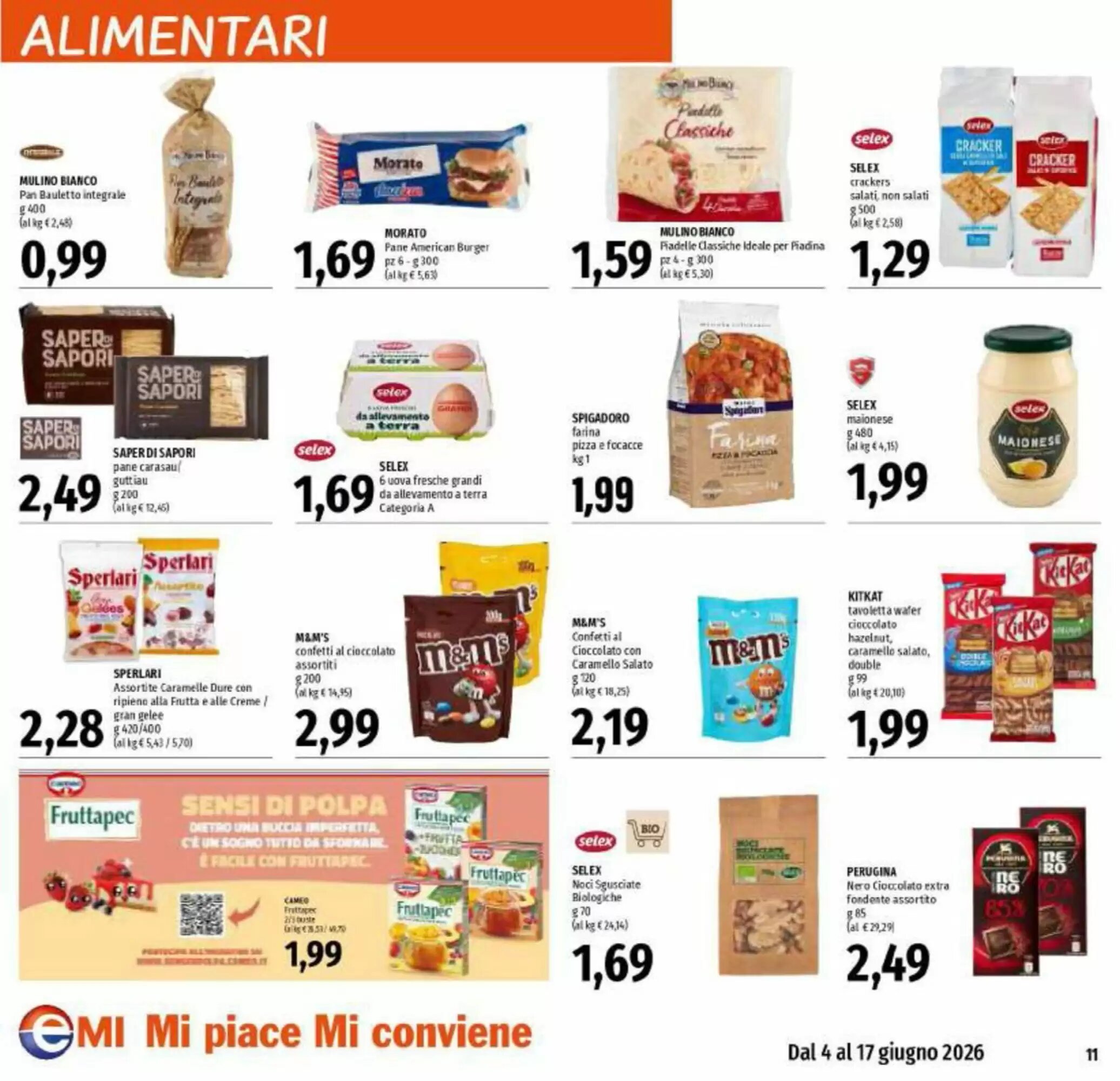 Volantino promozionale Emi Supermercati  valide dal 04/06/2026 - Pagina 11.