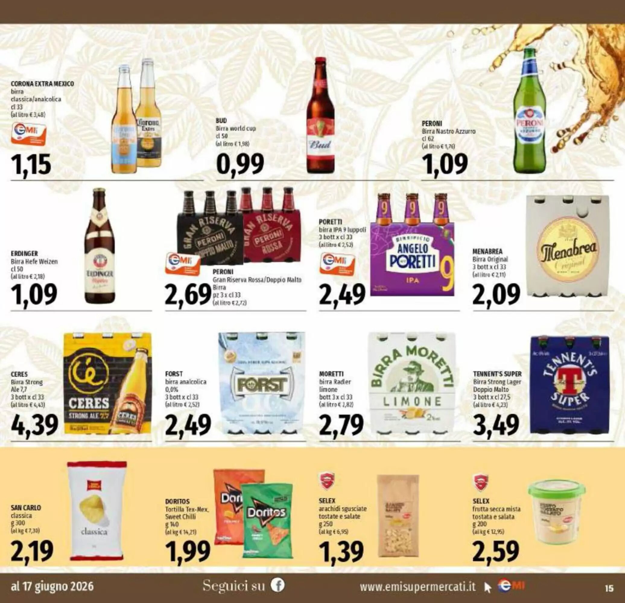 Volantino promozionale Emi Supermercati  valide dal 04/06/2026 - Pagina 15.