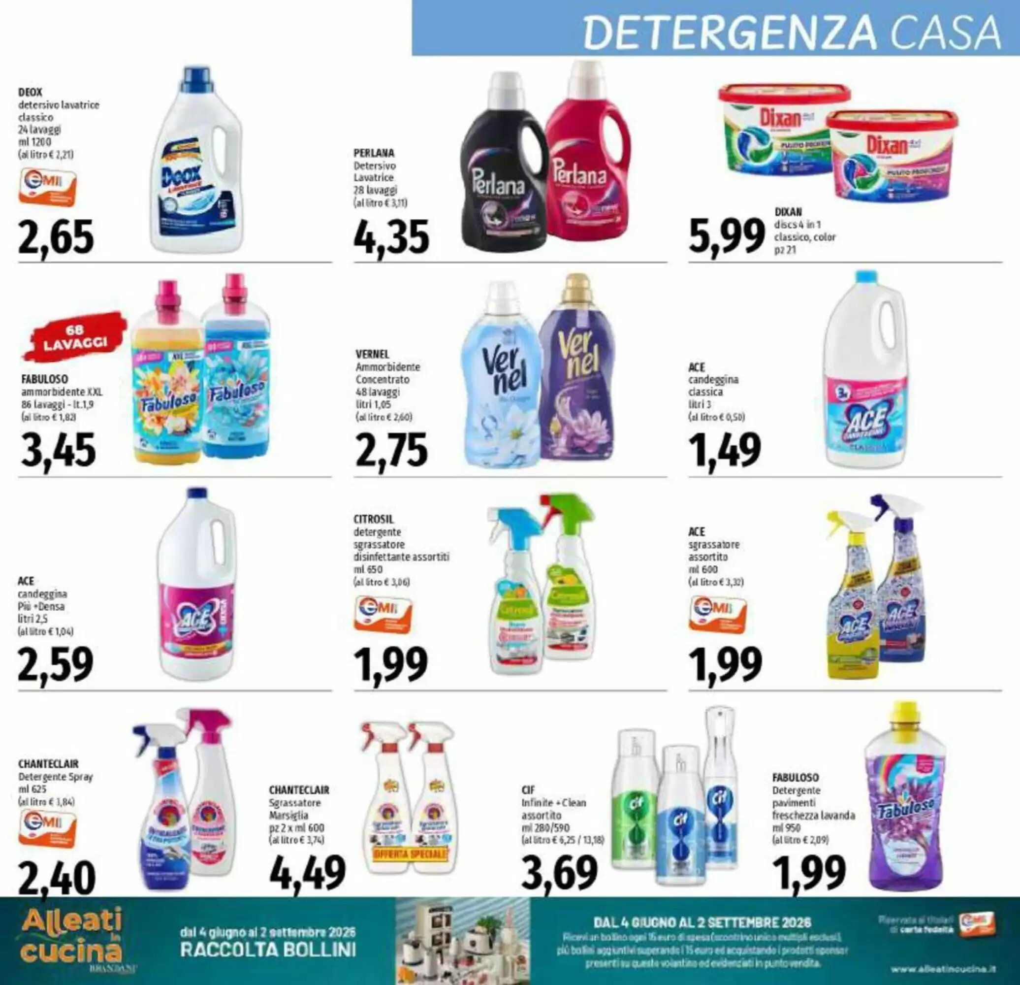 Volantino promozionale Emi Supermercati  valide dal 04/06/2026 - Pagina 16.