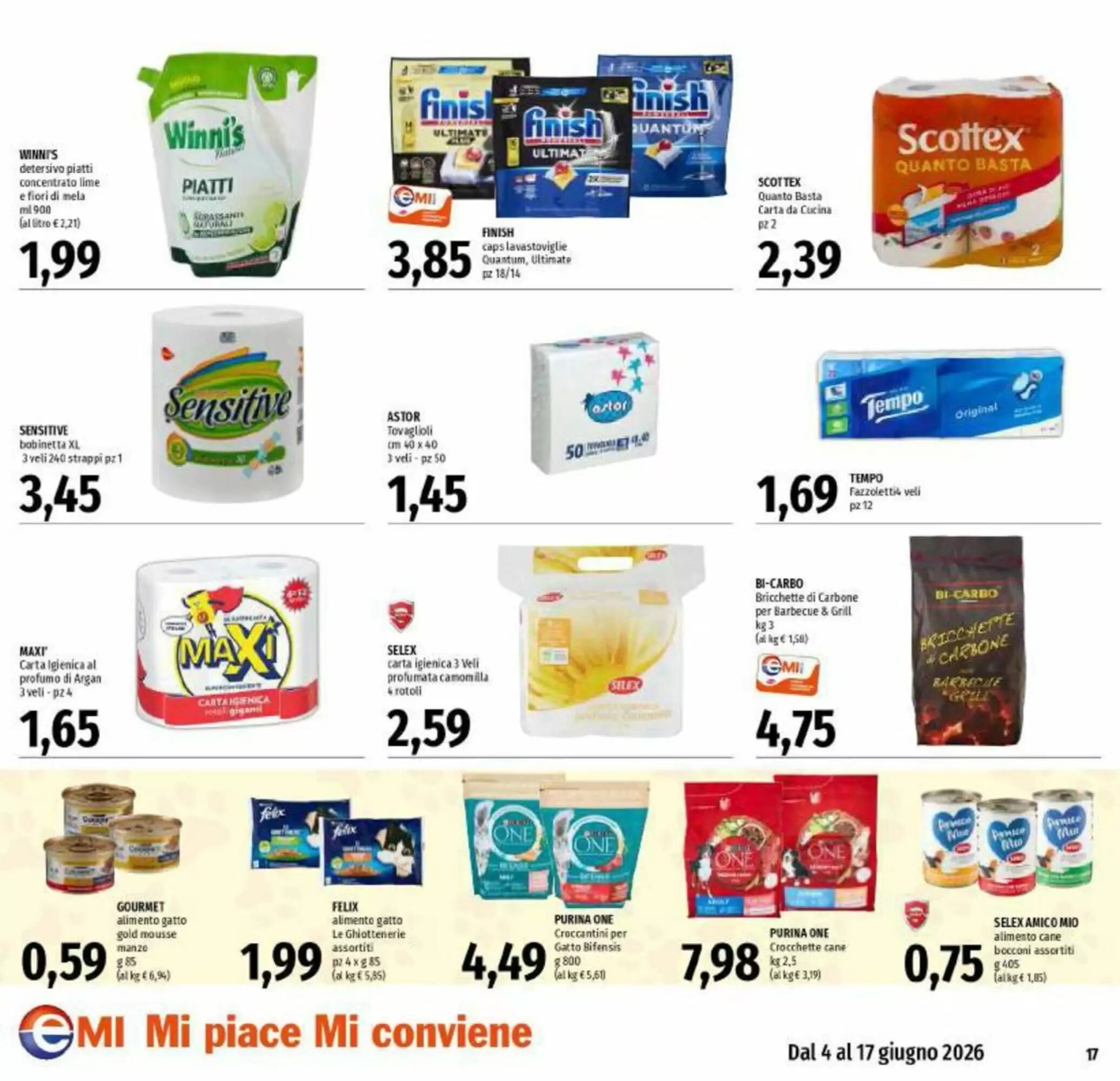 Volantino promozionale Emi Supermercati  valide dal 04/06/2026 - Pagina 17.