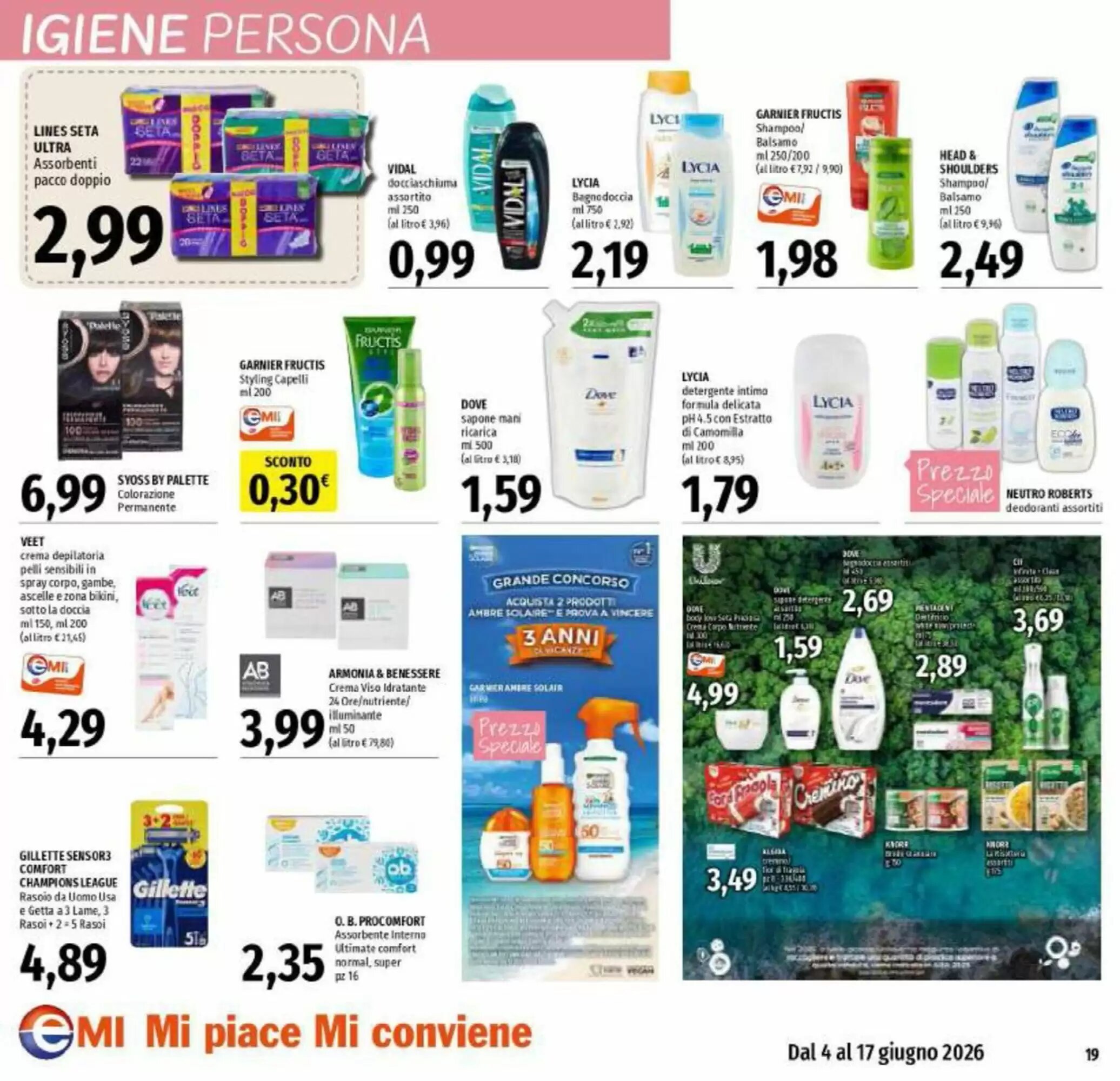 Volantino promozionale Emi Supermercati  valide dal 04/06/2026 - Pagina 19.