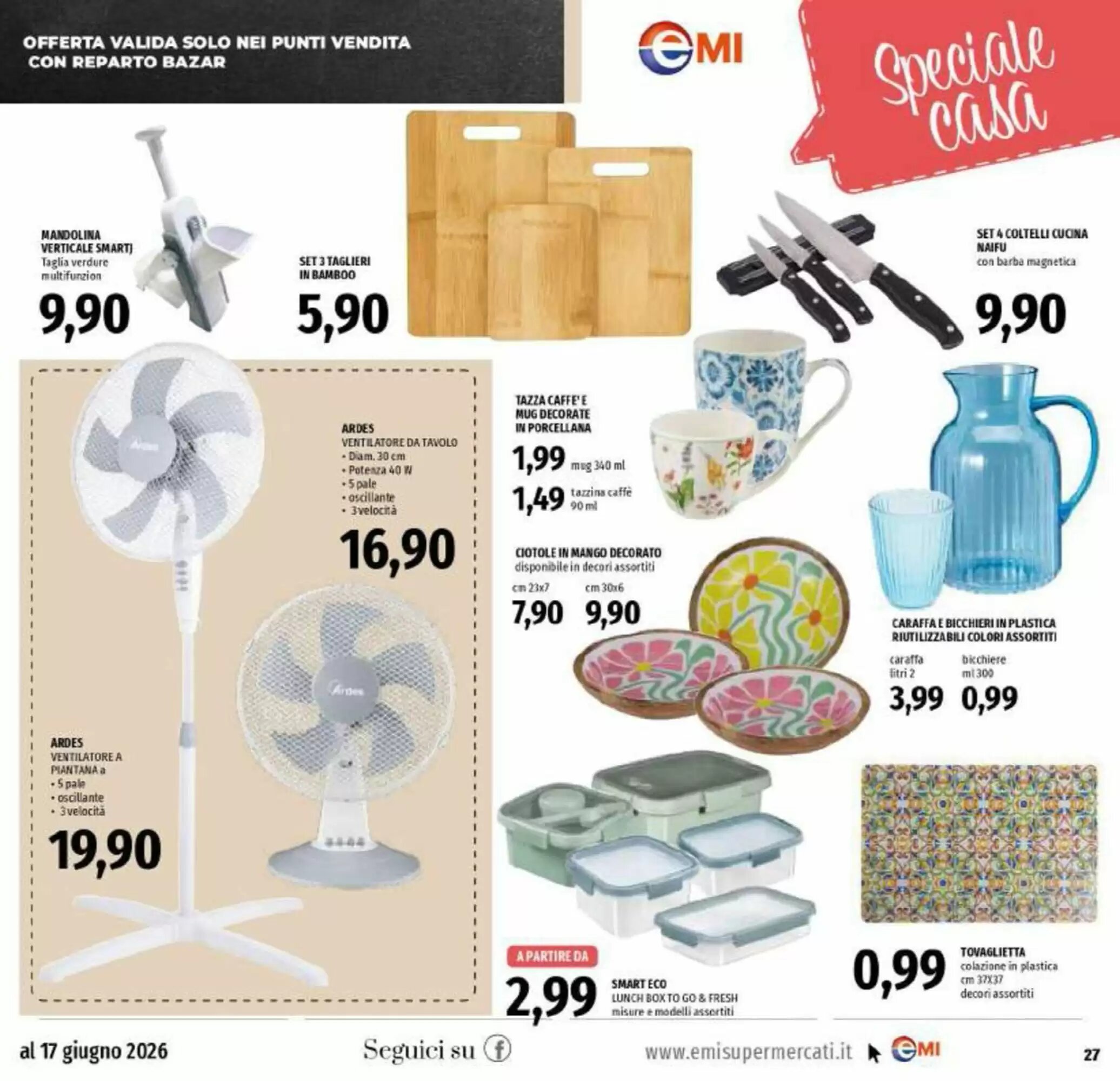 Volantino promozionale Emi Supermercati  valide dal 04/06/2026 - Pagina 27.