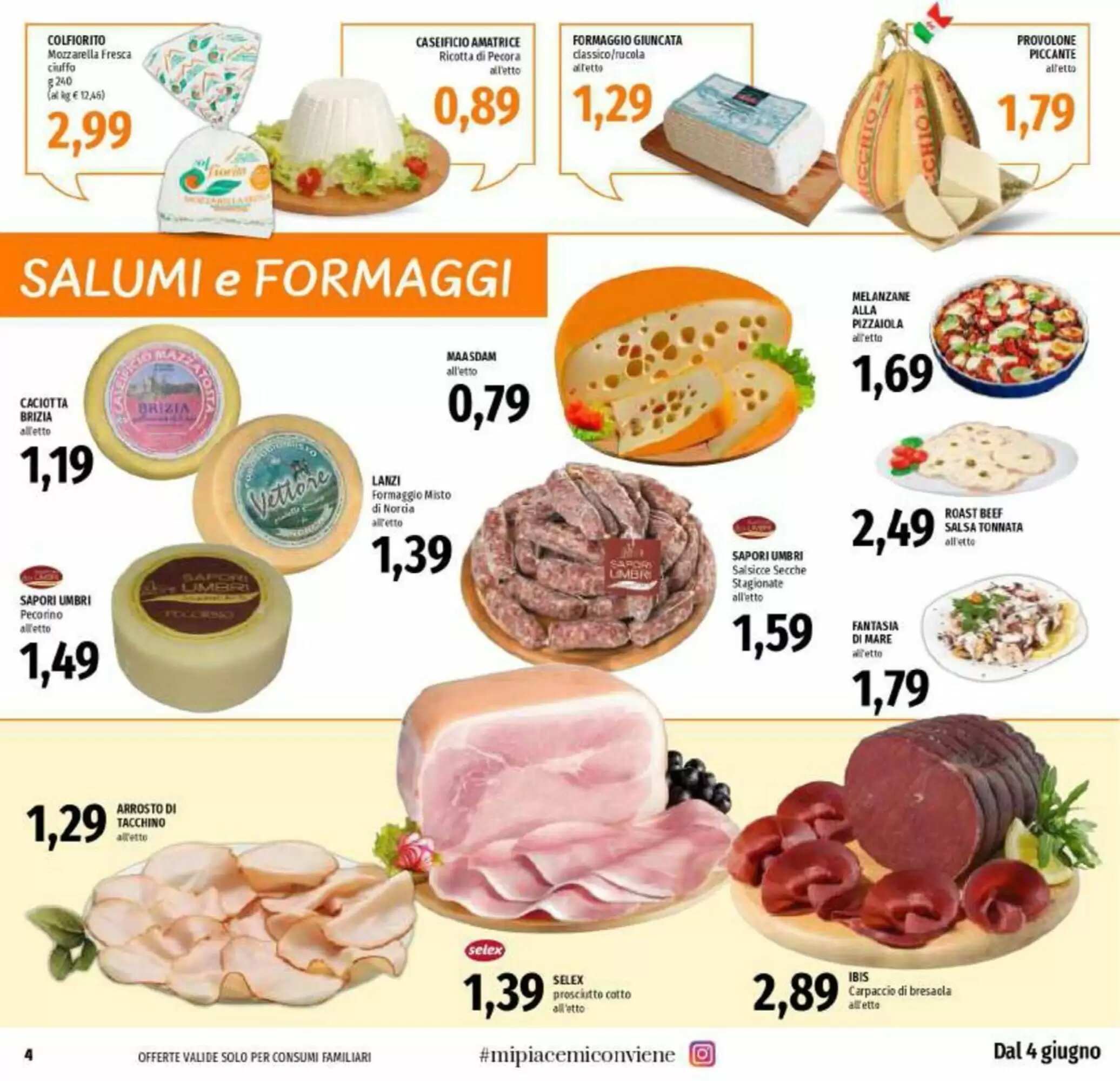 Volantino promozionale Emi Supermercati  valide dal 04/06/2026 - Pagina 4.