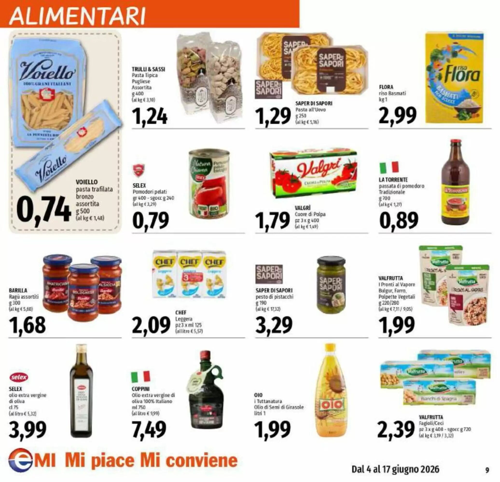 Volantino promozionale Emi Supermercati  valide dal 04/06/2026 - Pagina 9.