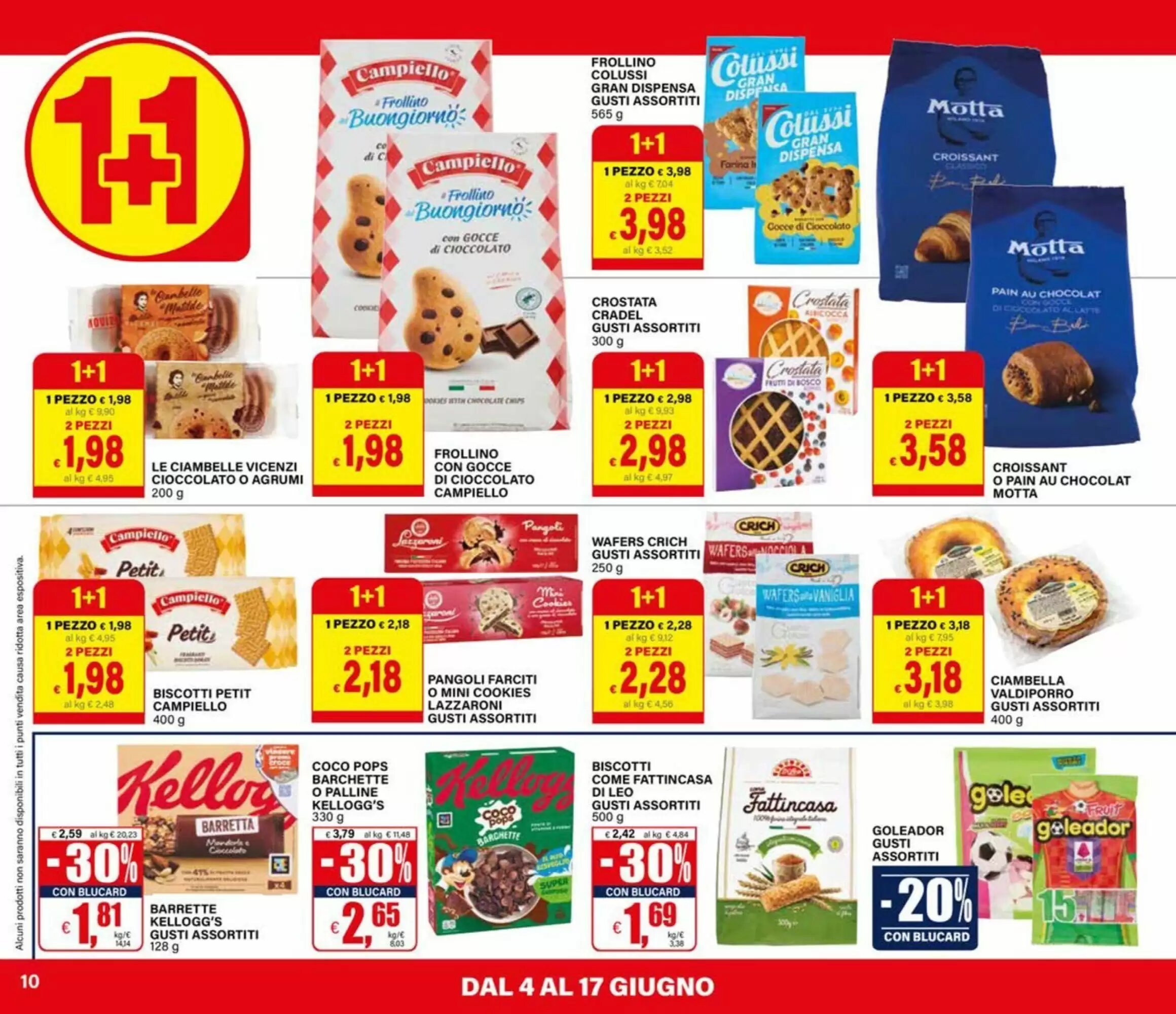 Volantino promozionale Il Gigante  valide dal 04/06/2026 - Pagina 10.