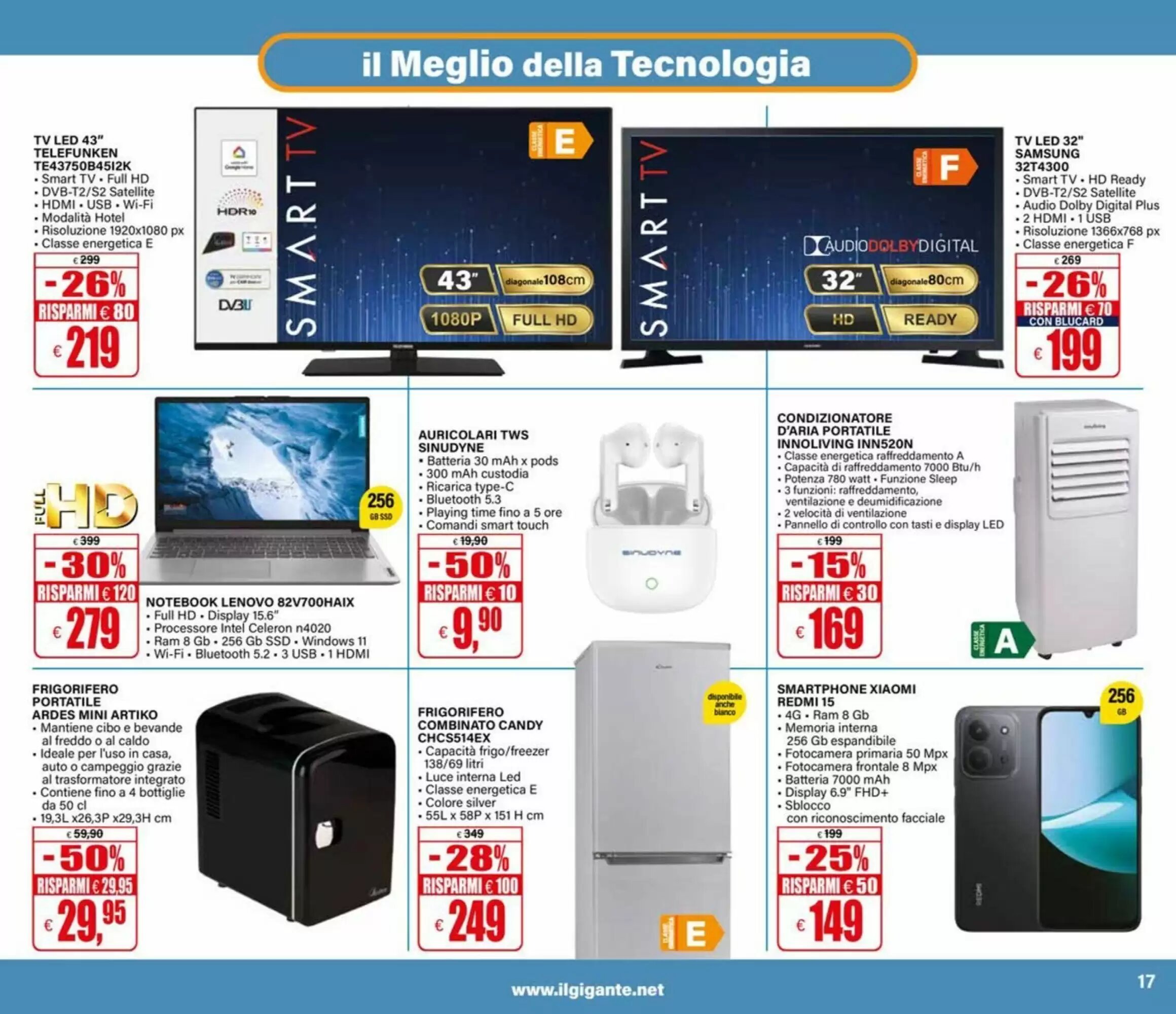 Volantino promozionale Il Gigante  valide dal 04/06/2026 - Pagina 17.