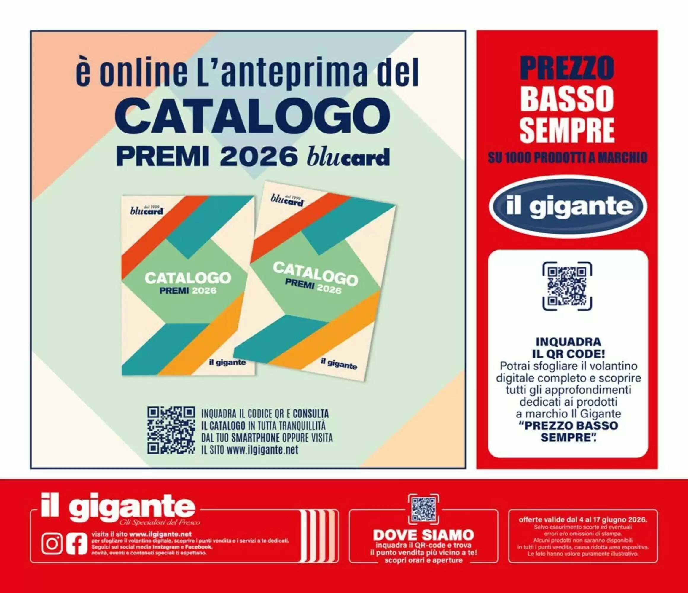 Volantino promozionale Il Gigante  valide dal 04/06/2026 - Pagina 32.
