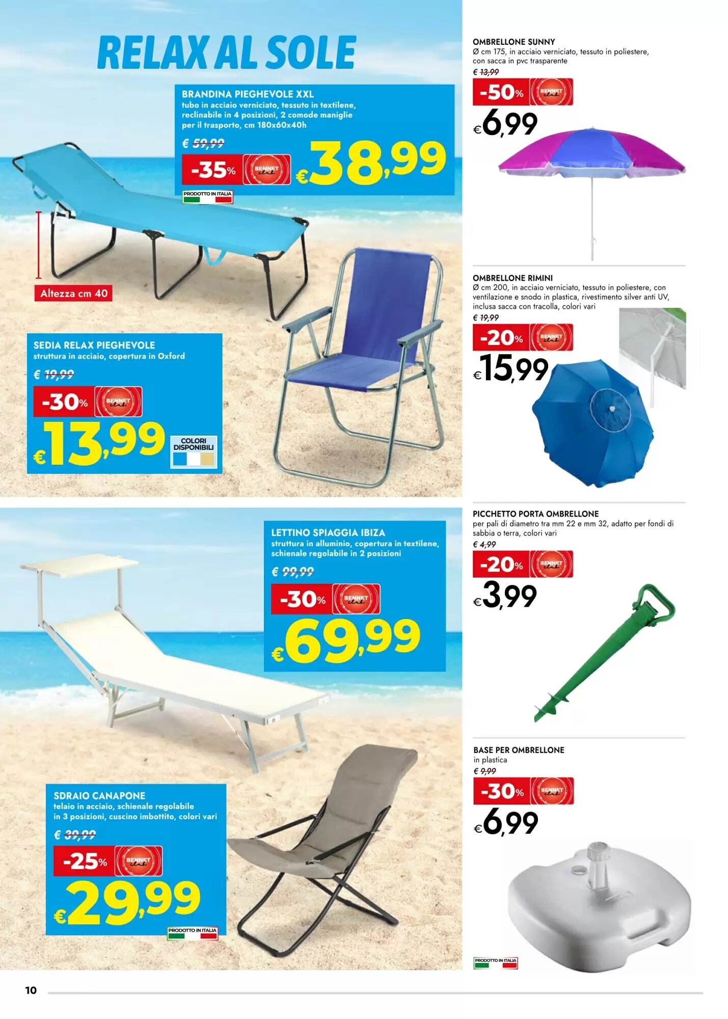 Volantino promozionale Bennet  valide dal 04/06/2026 - Pagina 10.