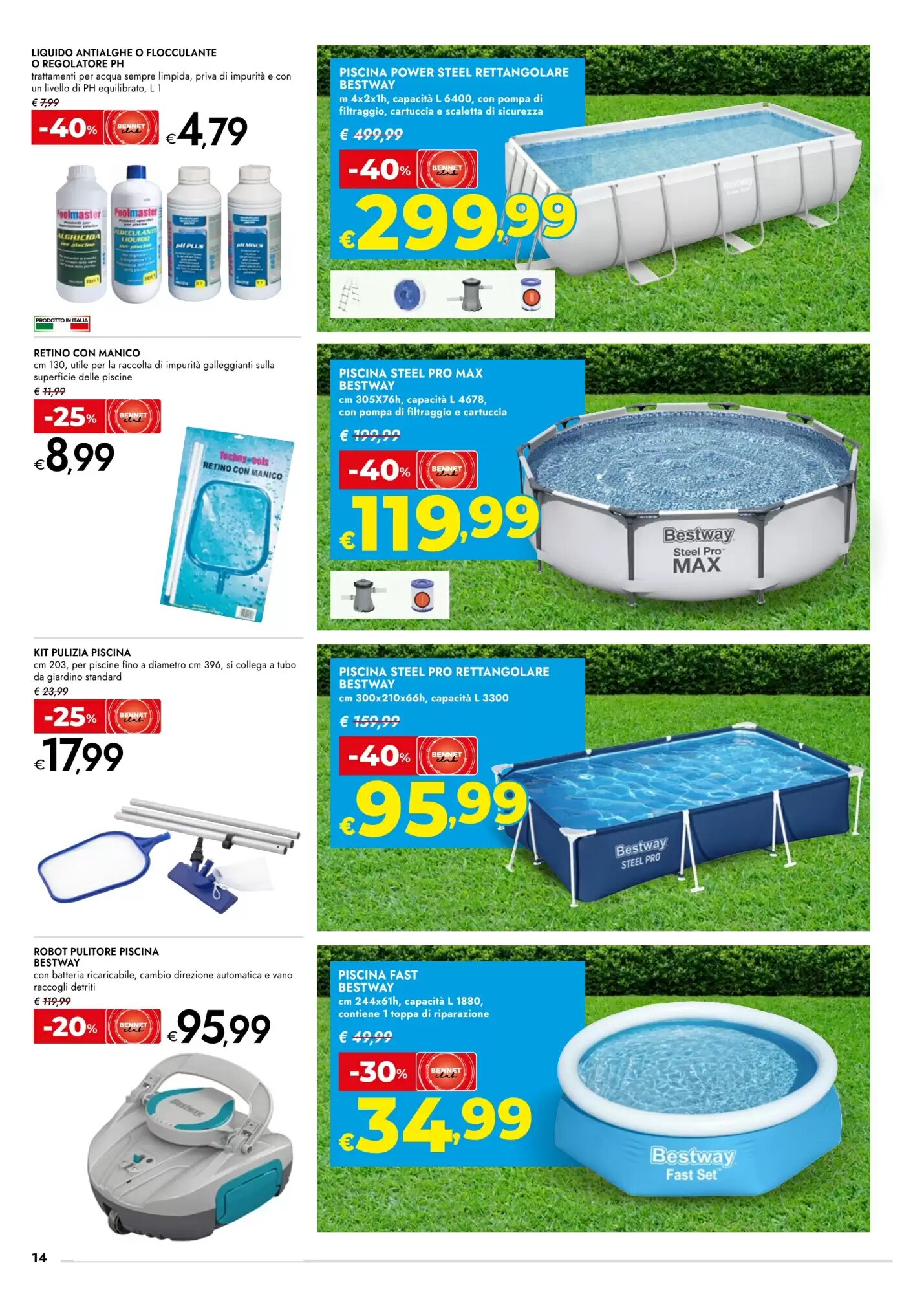 Volantino promozionale Bennet  valide dal 04/06/2026 - Pagina 14.