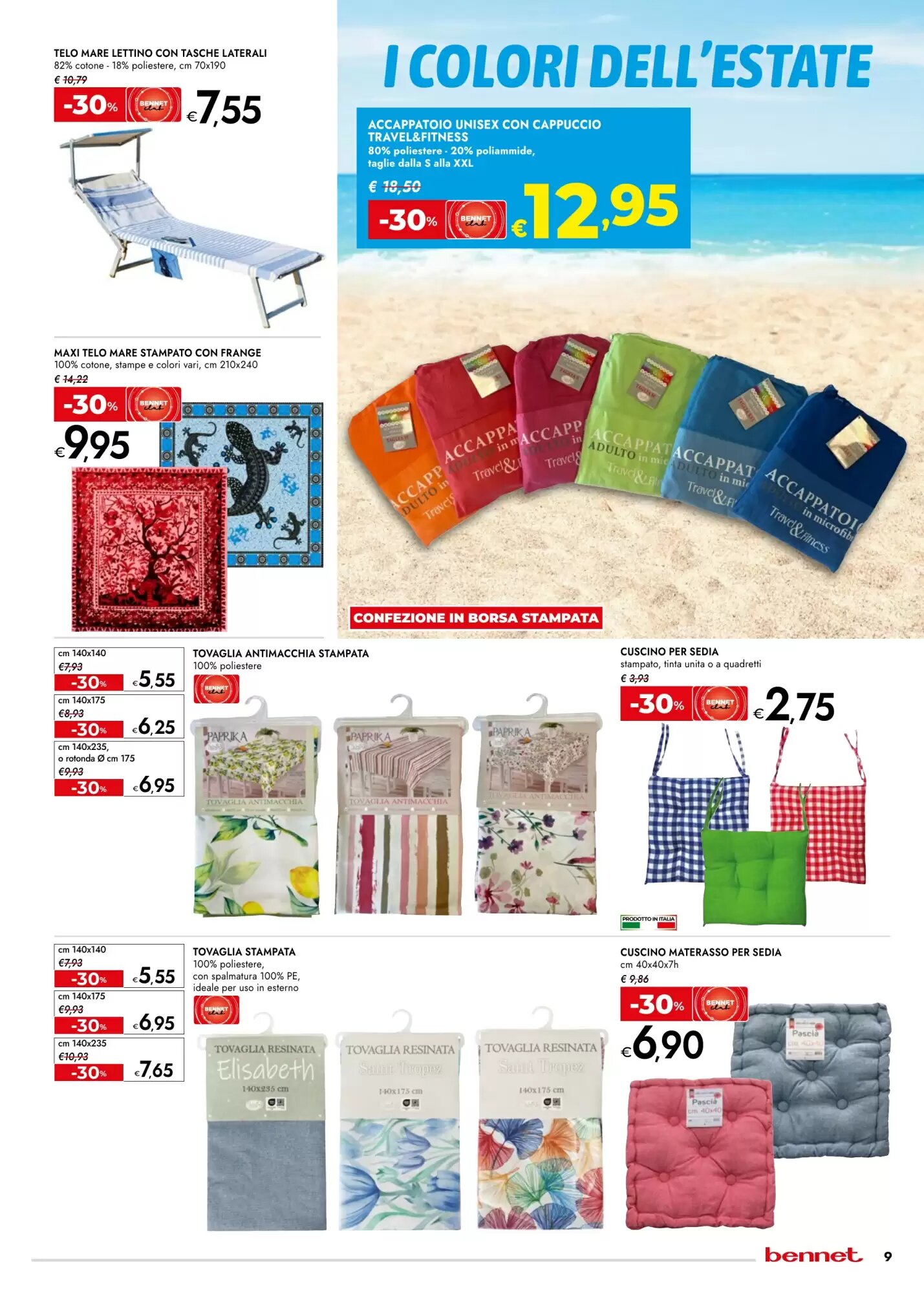 Volantino promozionale Bennet  valide dal 04/06/2026 - Pagina 9.
