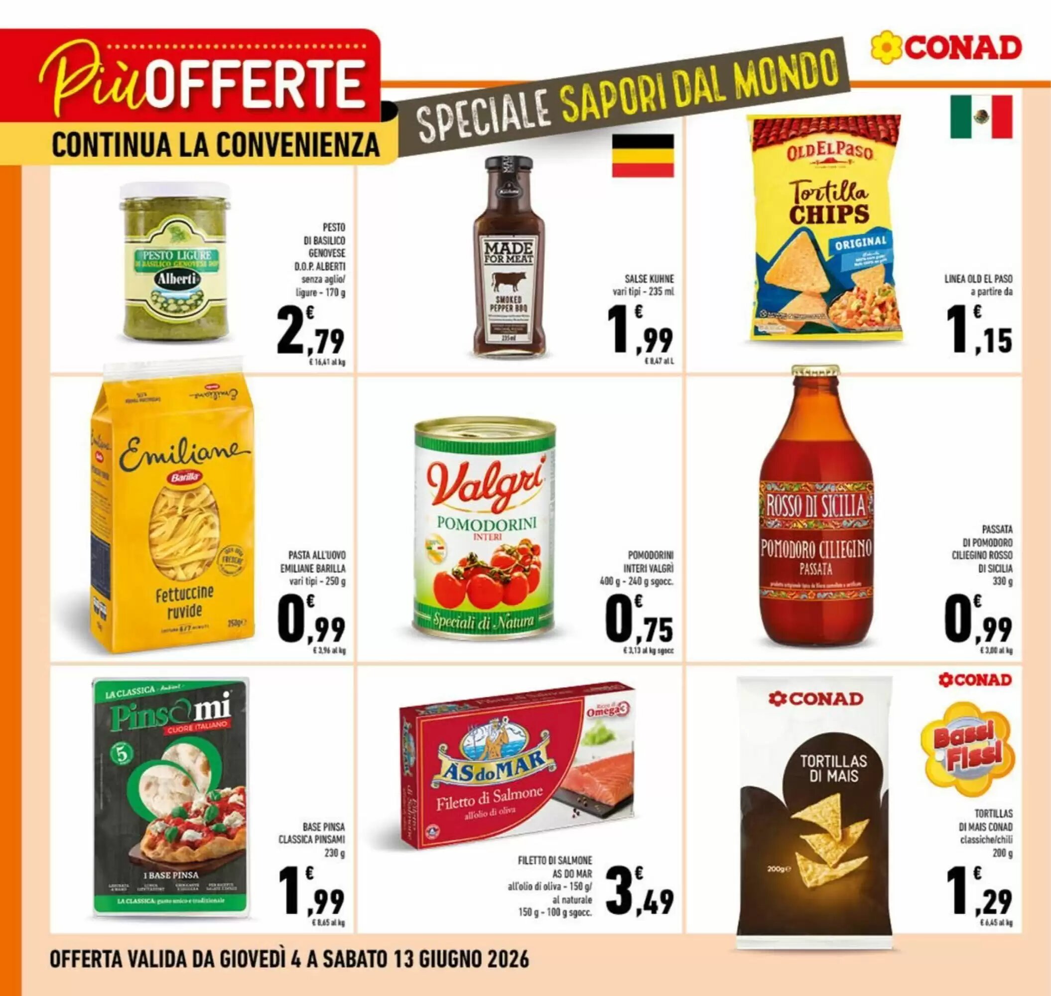 Volantino promozionale Conad  valide dal 04/06/2026 - Pagina 1.