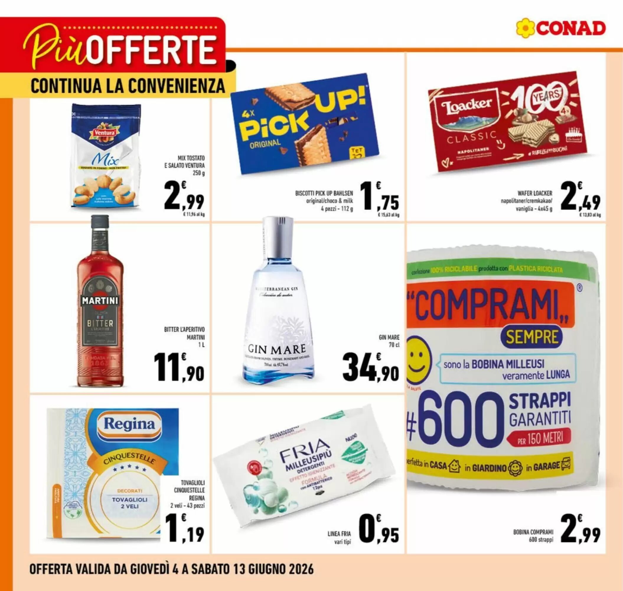 Volantino promozionale Conad  valide dal 04/06/2026 - Pagina 2.