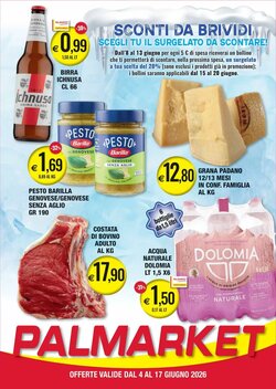 Volantino promozionale Palmarket valide dal 04/06/2026