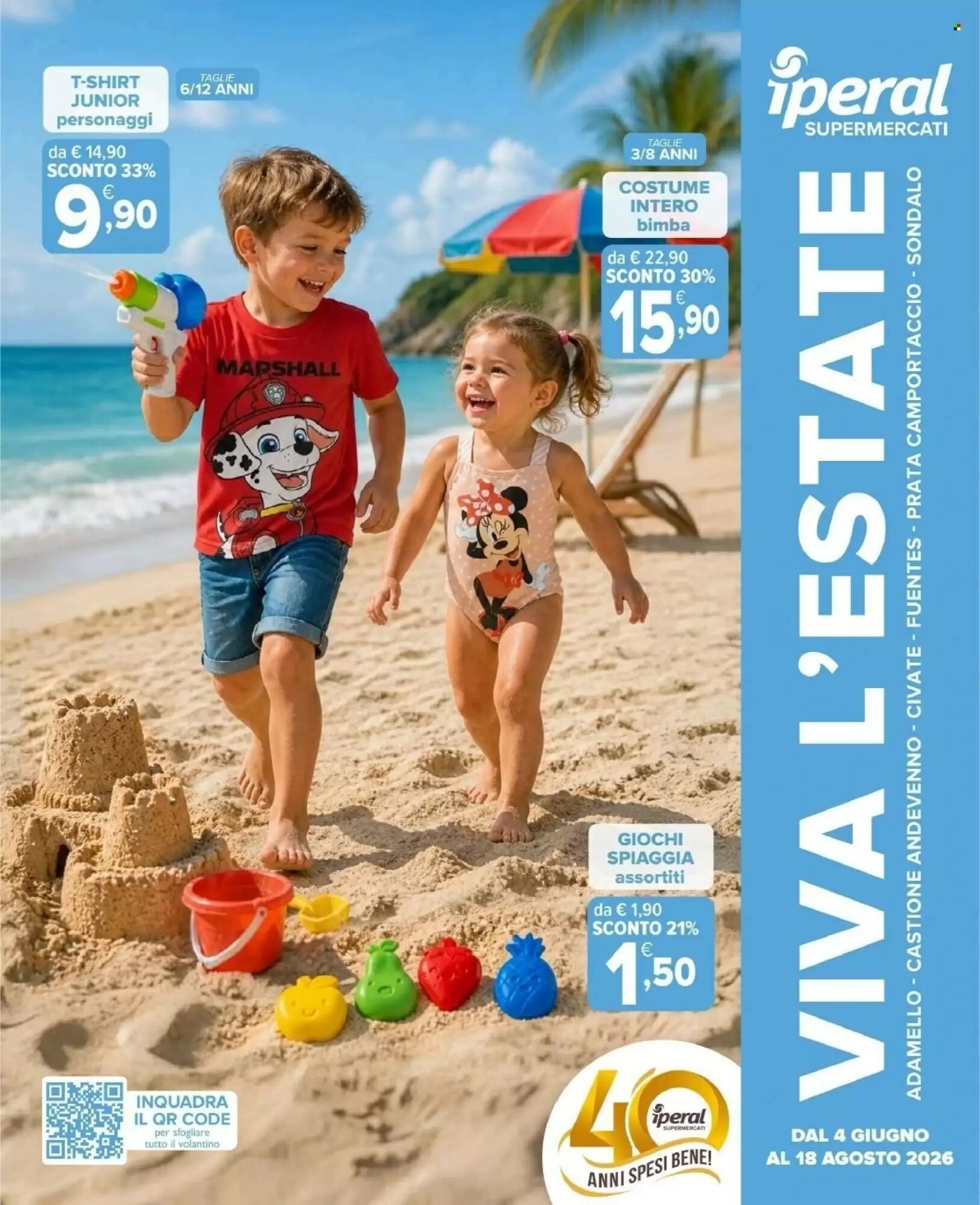 Volantino promozionale Iperal  valide dal 04/06/2026 - Pagina 1.