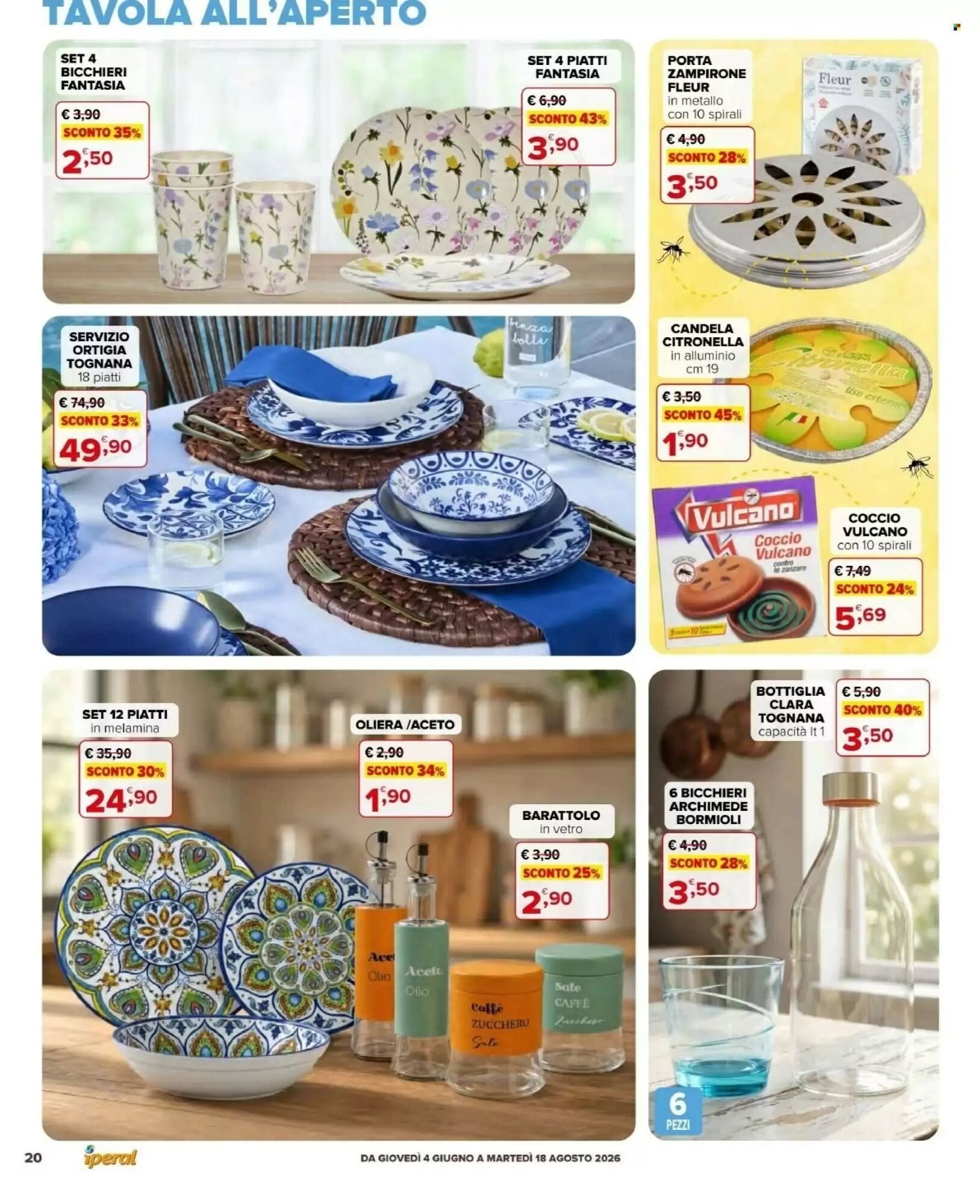 Volantino promozionale Iperal  valide dal 04/06/2026 - Pagina 20.