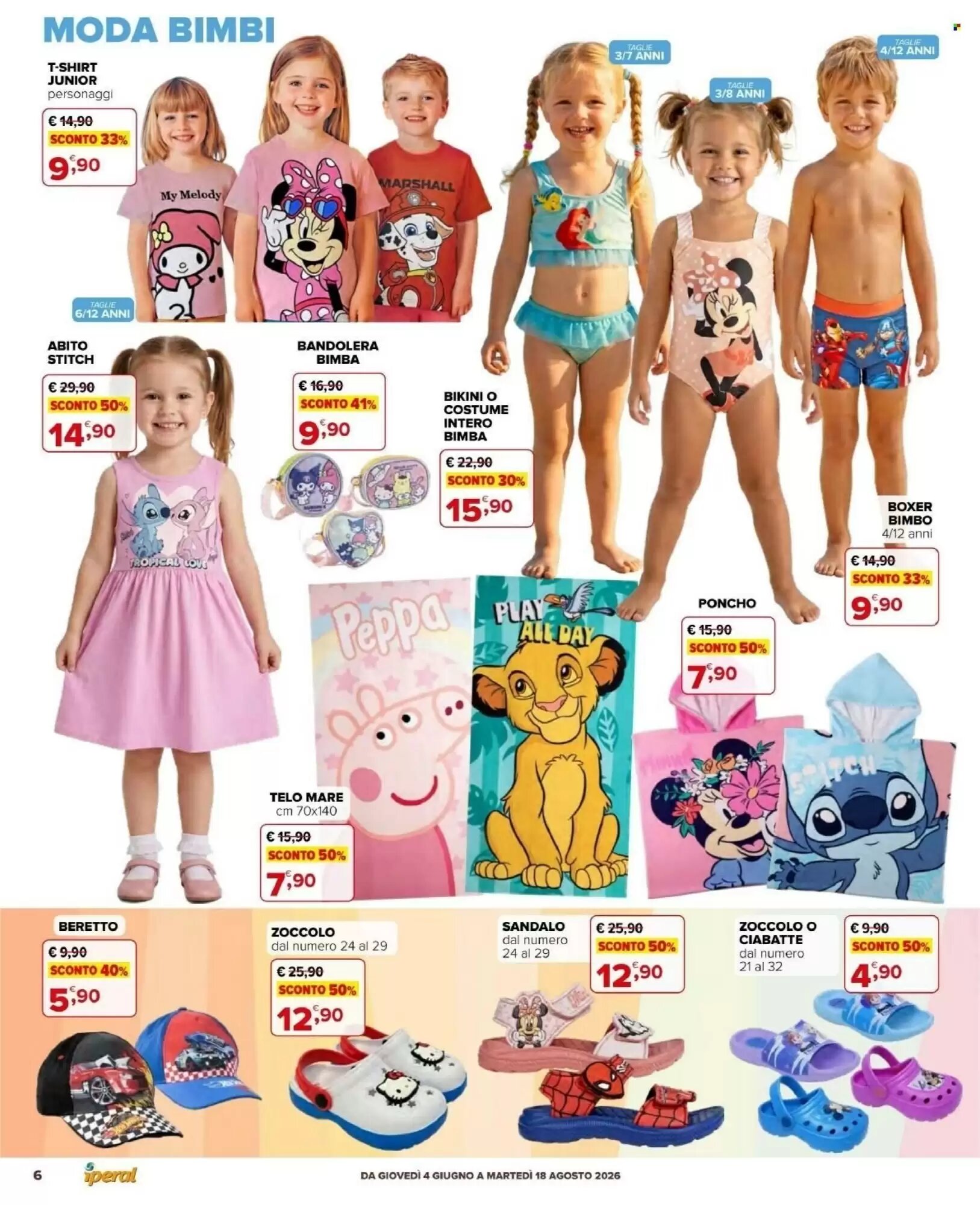 Volantino promozionale Iperal  valide dal 04/06/2026 - Pagina 6.