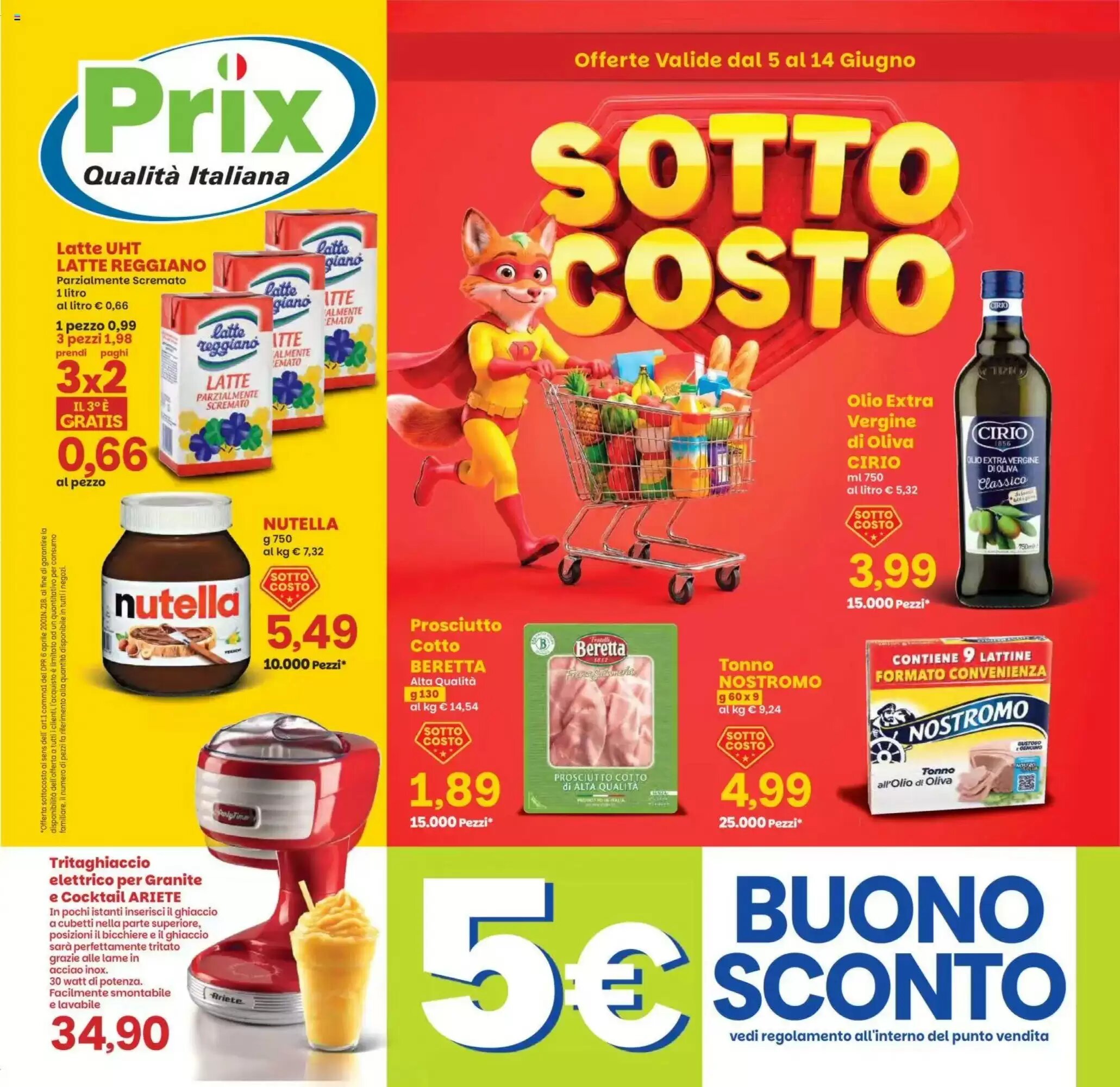 Volantino promozionale Prix Quality  valide dal 05/06/2026 - Pagina 1.