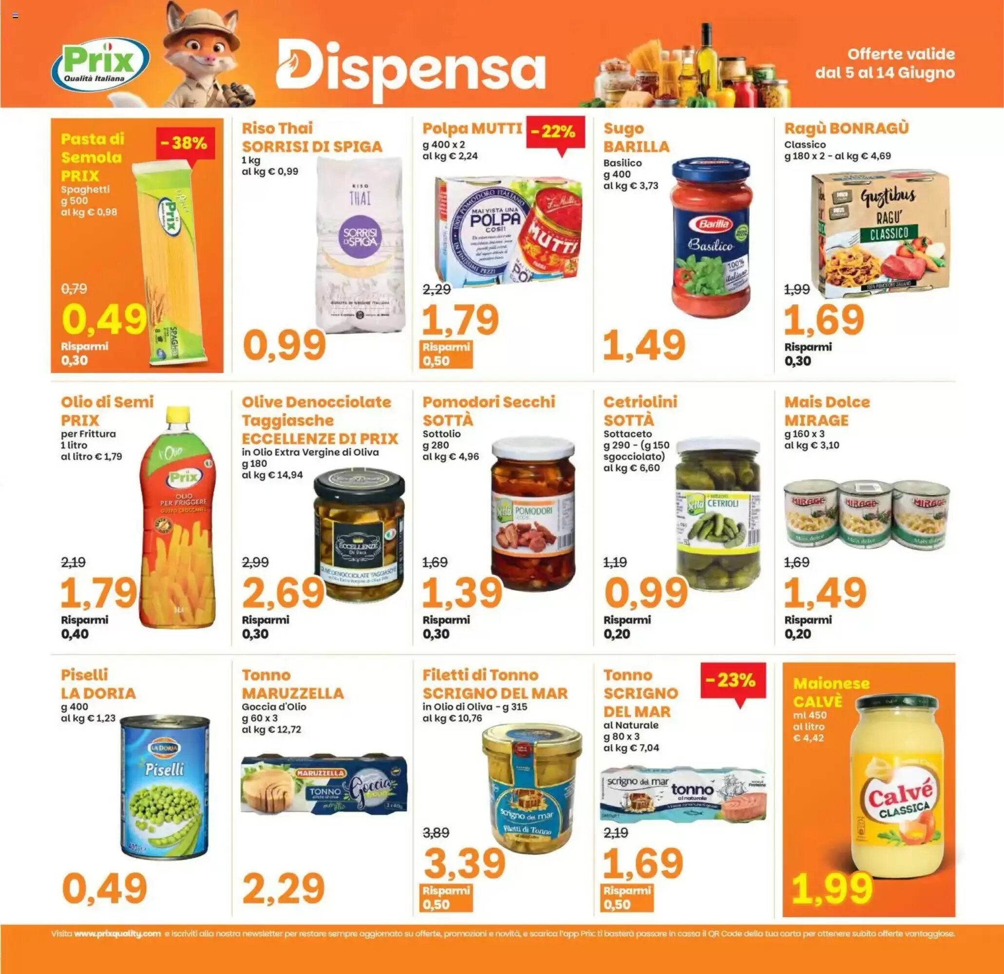 Volantino promozionale Prix Quality  valide dal 05/06/2026 - Pagina 15.