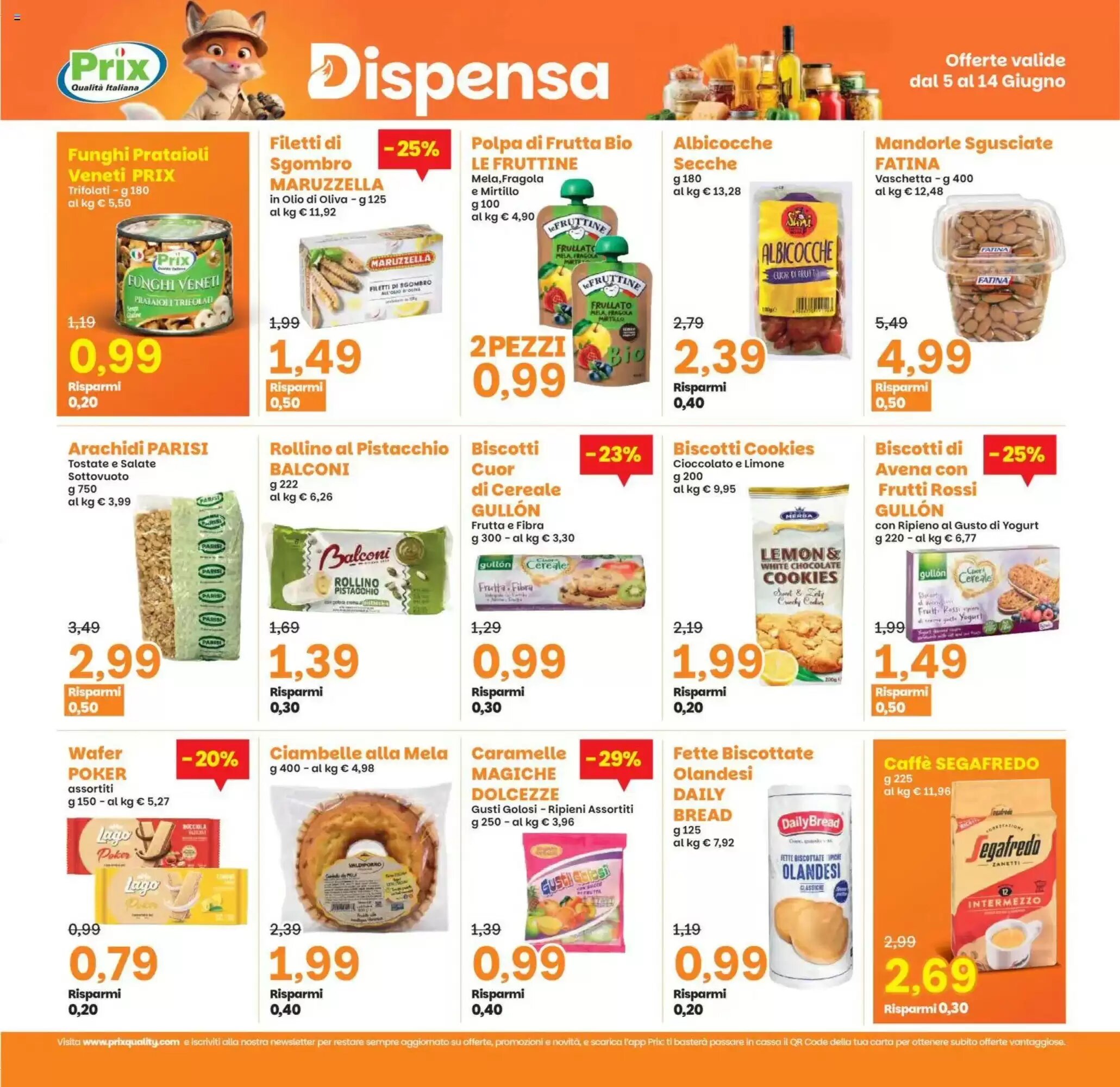 Volantino promozionale Prix Quality  valide dal 05/06/2026 - Pagina 16.