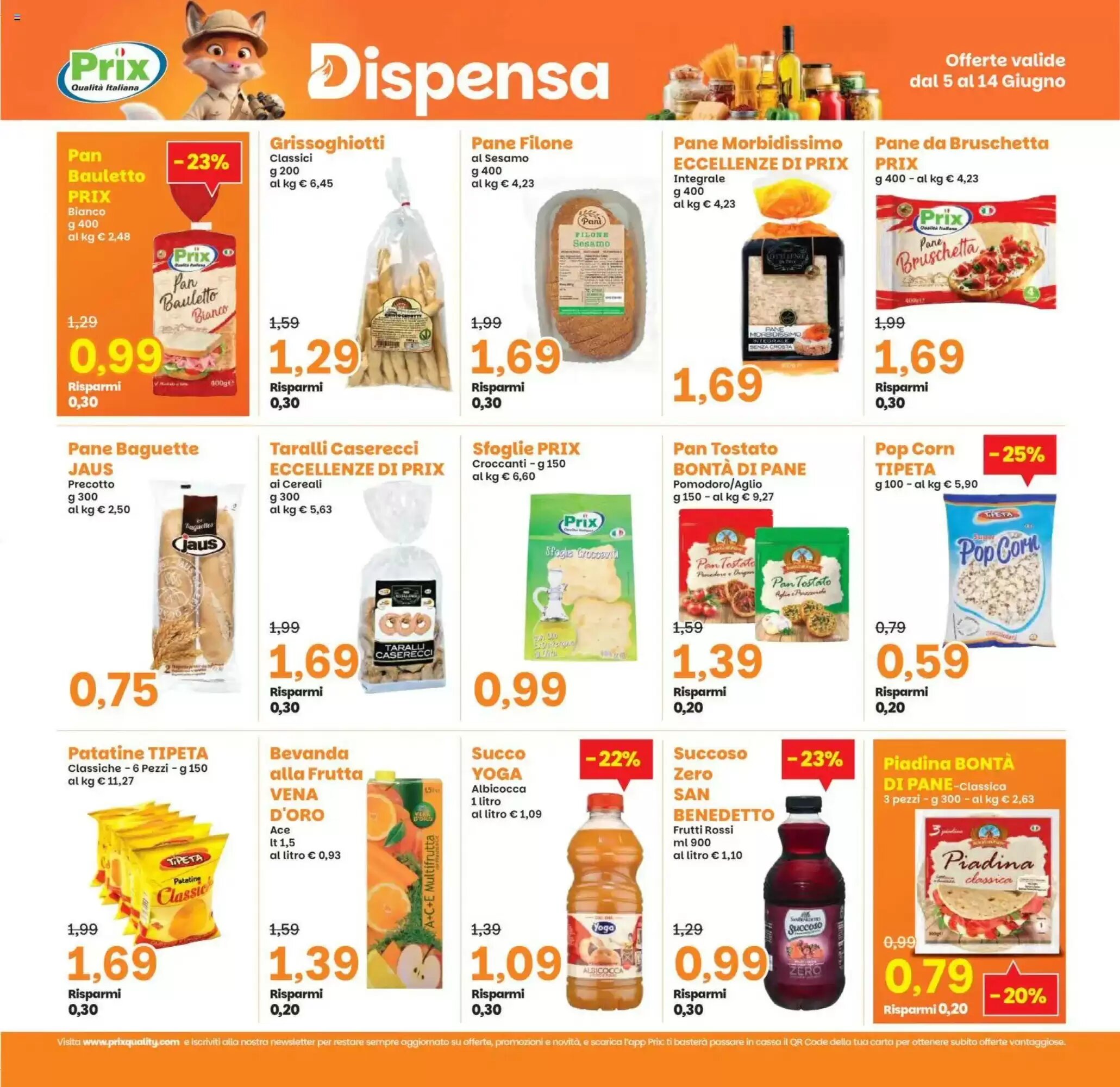 Volantino promozionale Prix Quality  valide dal 05/06/2026 - Pagina 17.