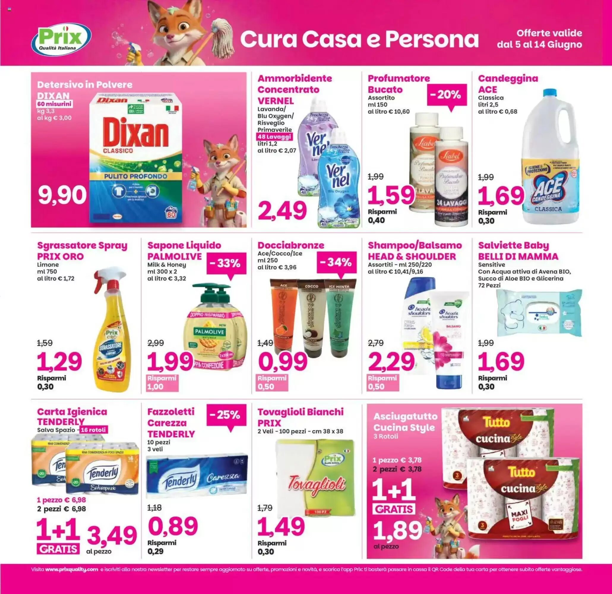Volantino promozionale Prix Quality  valide dal 05/06/2026 - Pagina 20.