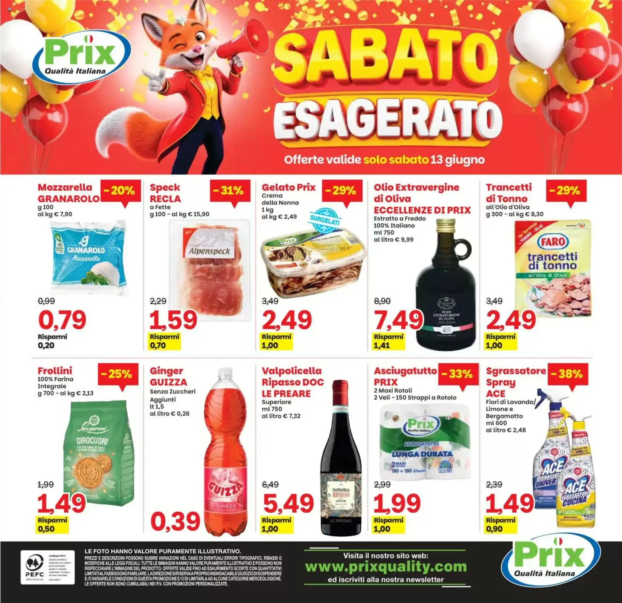 Volantino promozionale Prix Quality  valide dal 05/06/2026 - Pagina 25.
