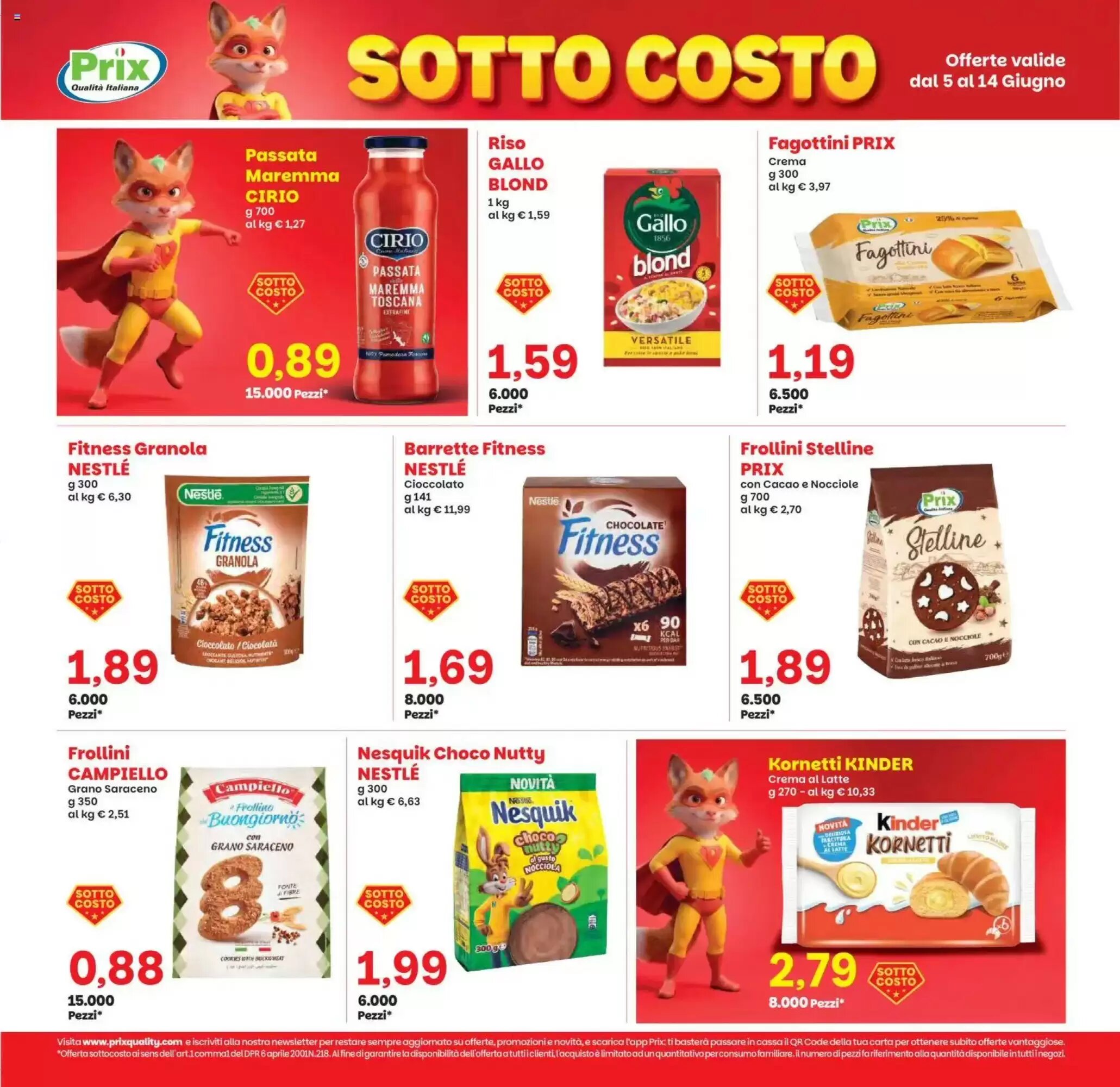 Volantino promozionale Prix Quality  valide dal 05/06/2026 - Pagina 4.