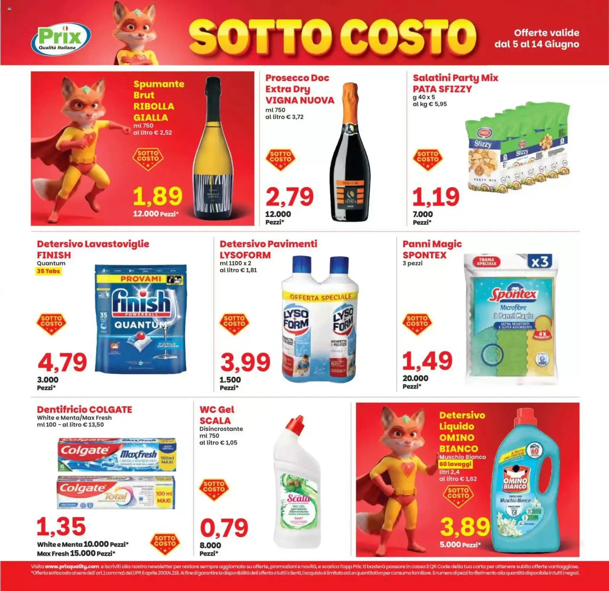 Volantino promozionale Prix Quality  valide dal 05/06/2026 - Pagina 5.