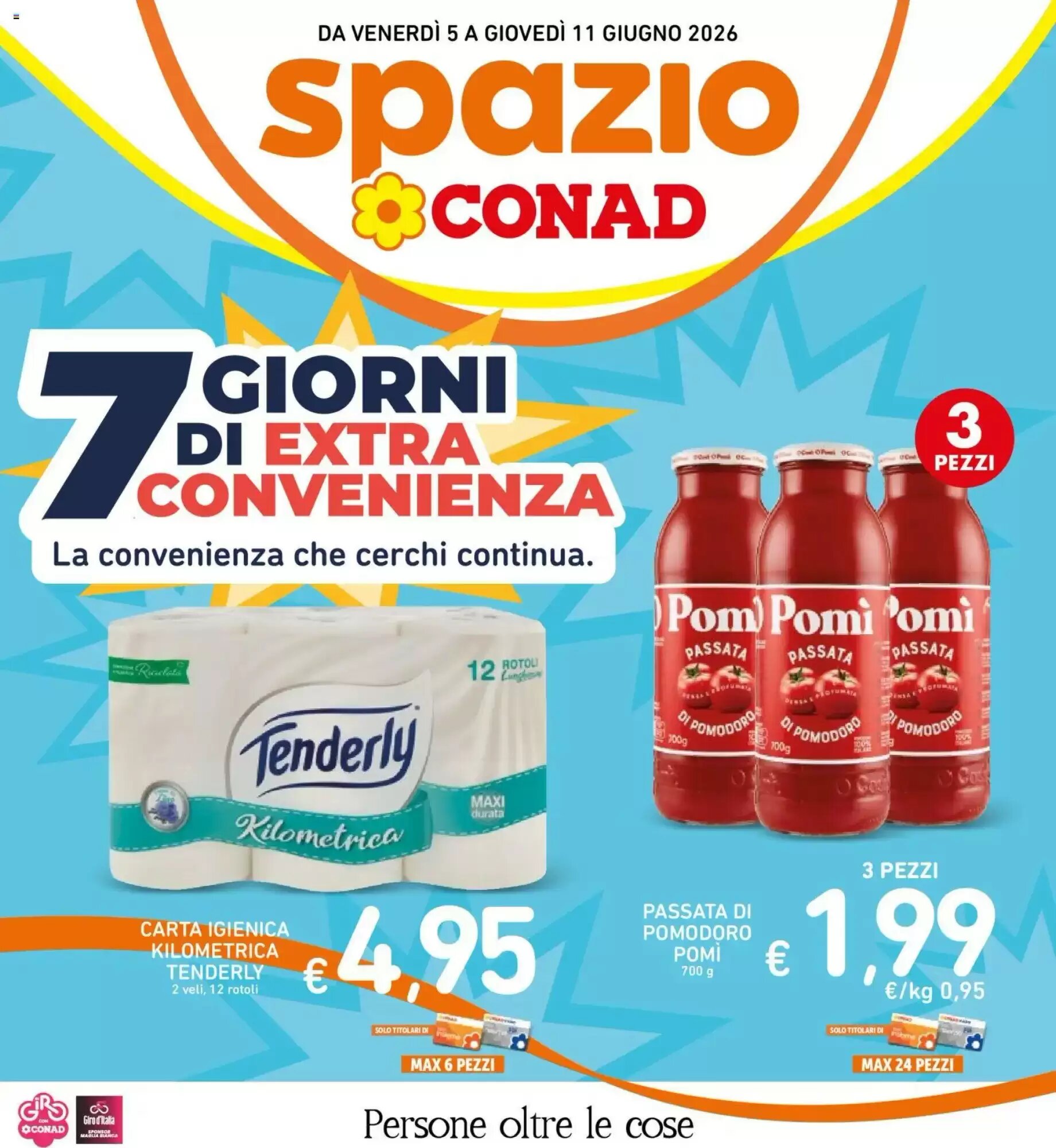 Volantino promozionale Spazio Conad  valide dal 05/06/2026 - Pagina 1.