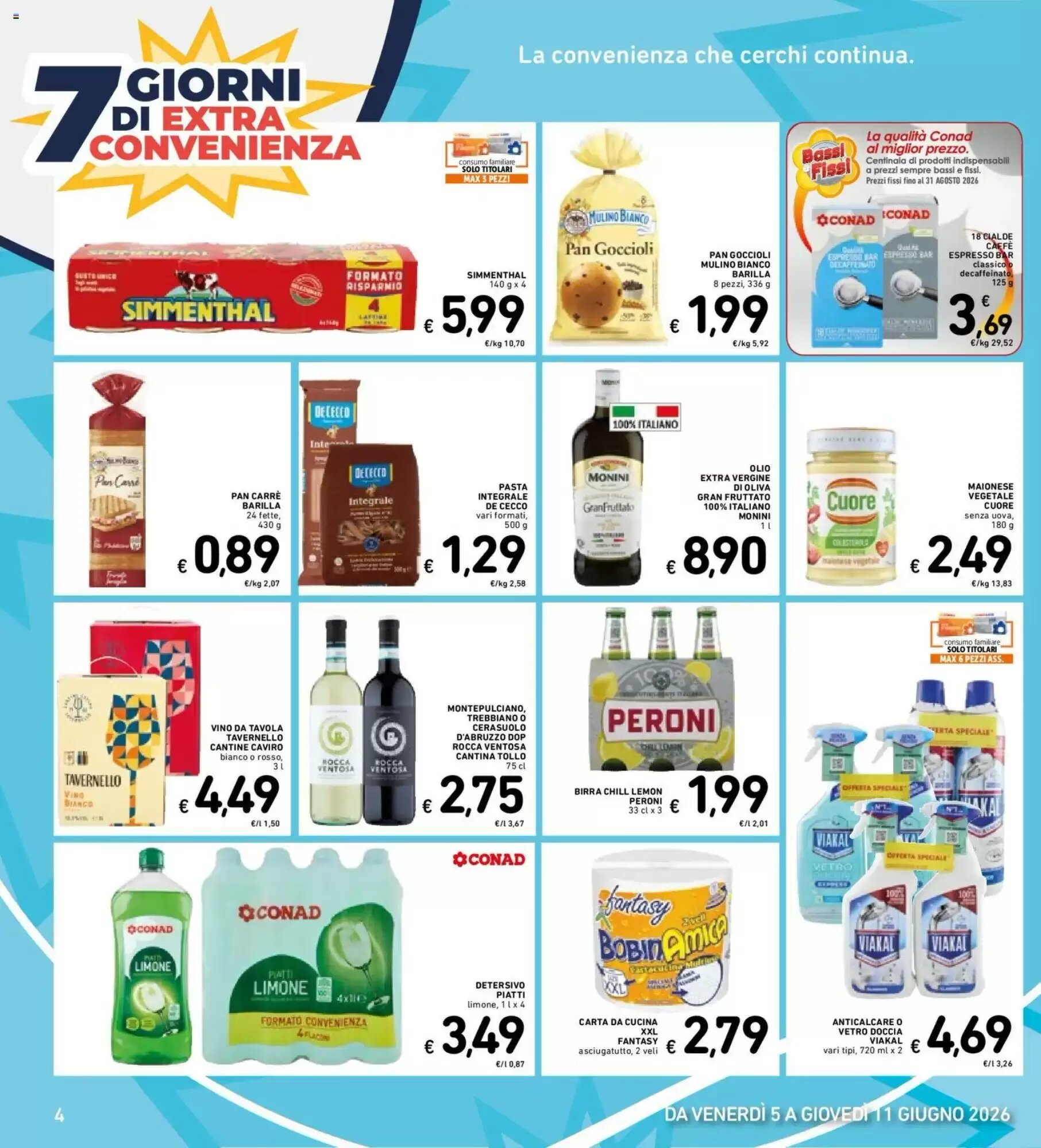 Volantino promozionale Spazio Conad  valide dal 05/06/2026 - Pagina 4.