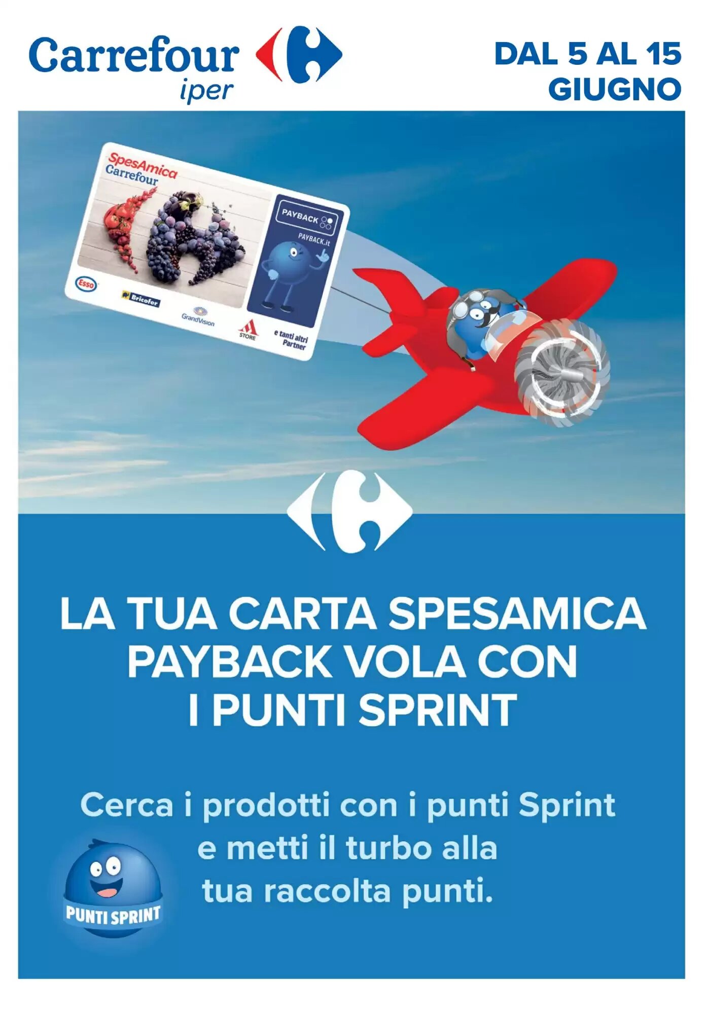 Volantino promozionale Carrefour  valide dal 05/06/2026 - Pagina 1.