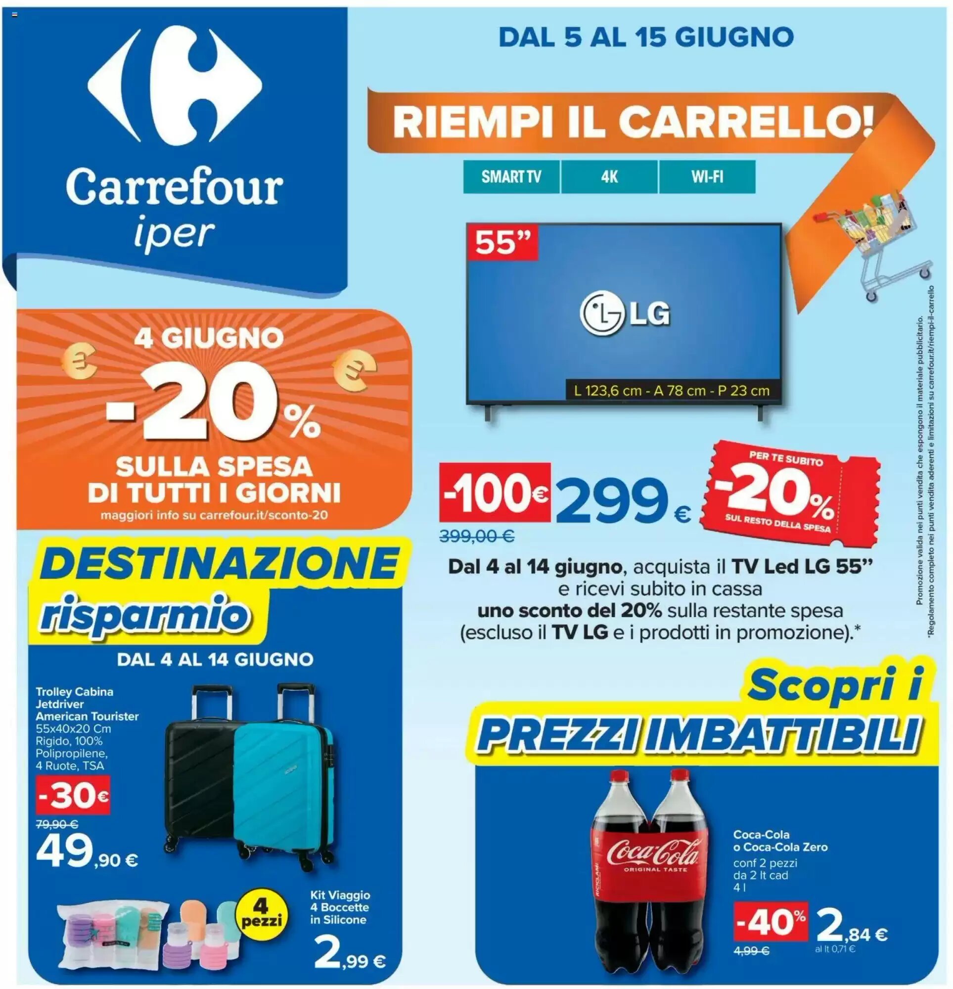 Volantino promozionale Carrefour Iper  valide dal 05/06/2026 - Pagina 1.