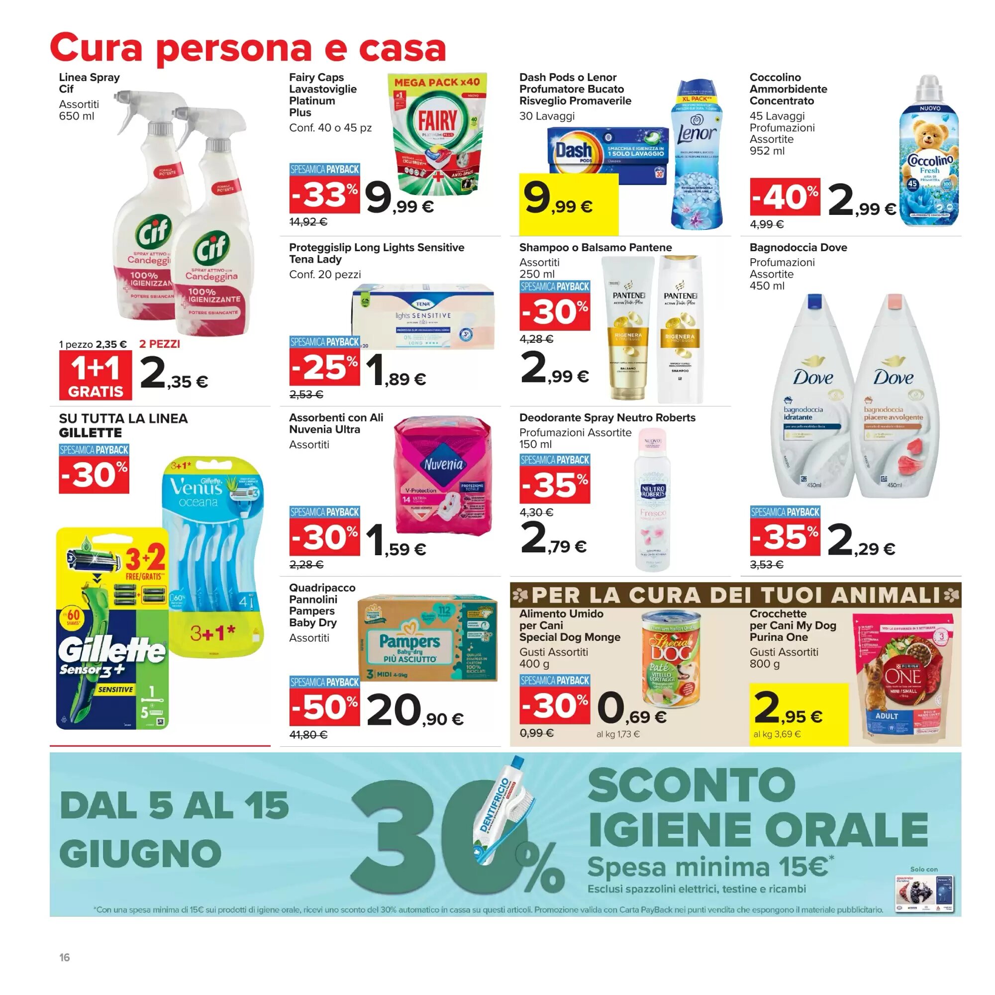 Volantino promozionale Carrefour Market  valide dal 05/06/2026 - Pagina 16.