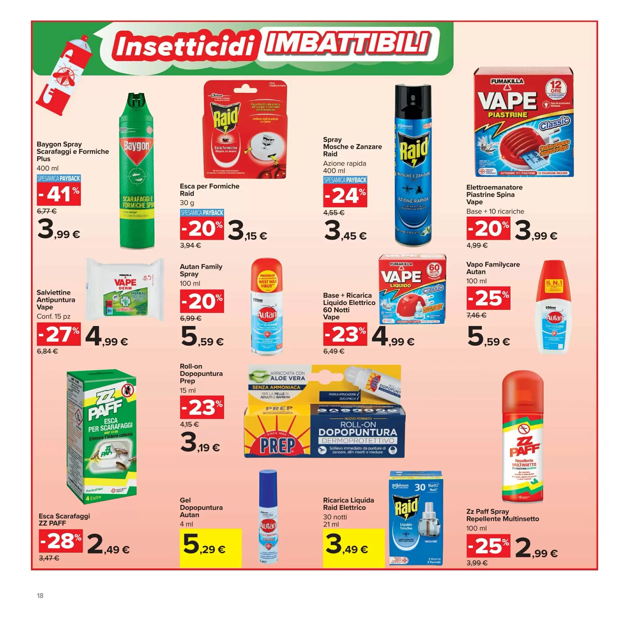 Volantino promozionale Carrefour Market  valide dal 05/06/2026 - Pagina 18.