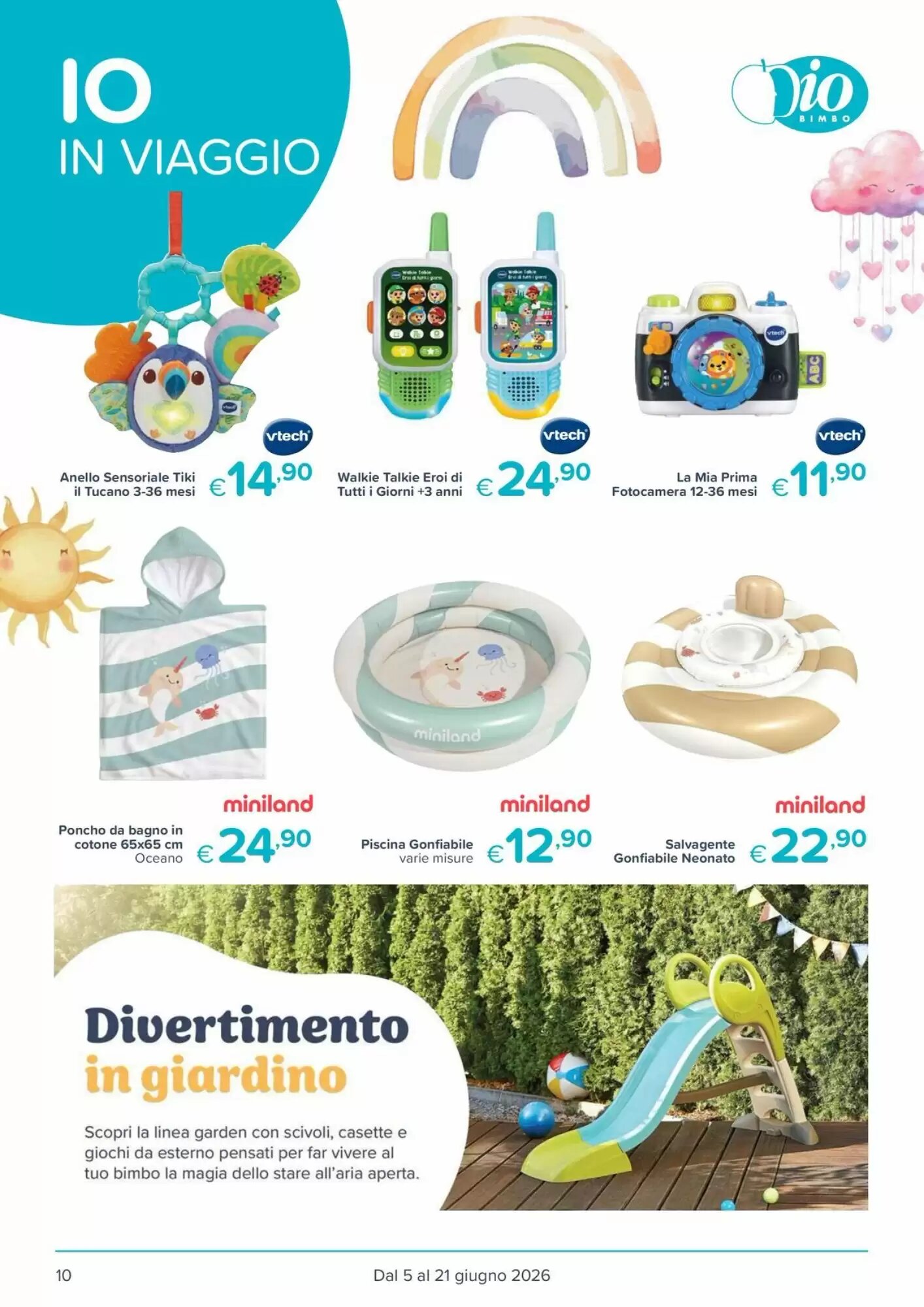 Volantino promozionale Io Bimbo  valide dal 05/06/2026 - Pagina 10.