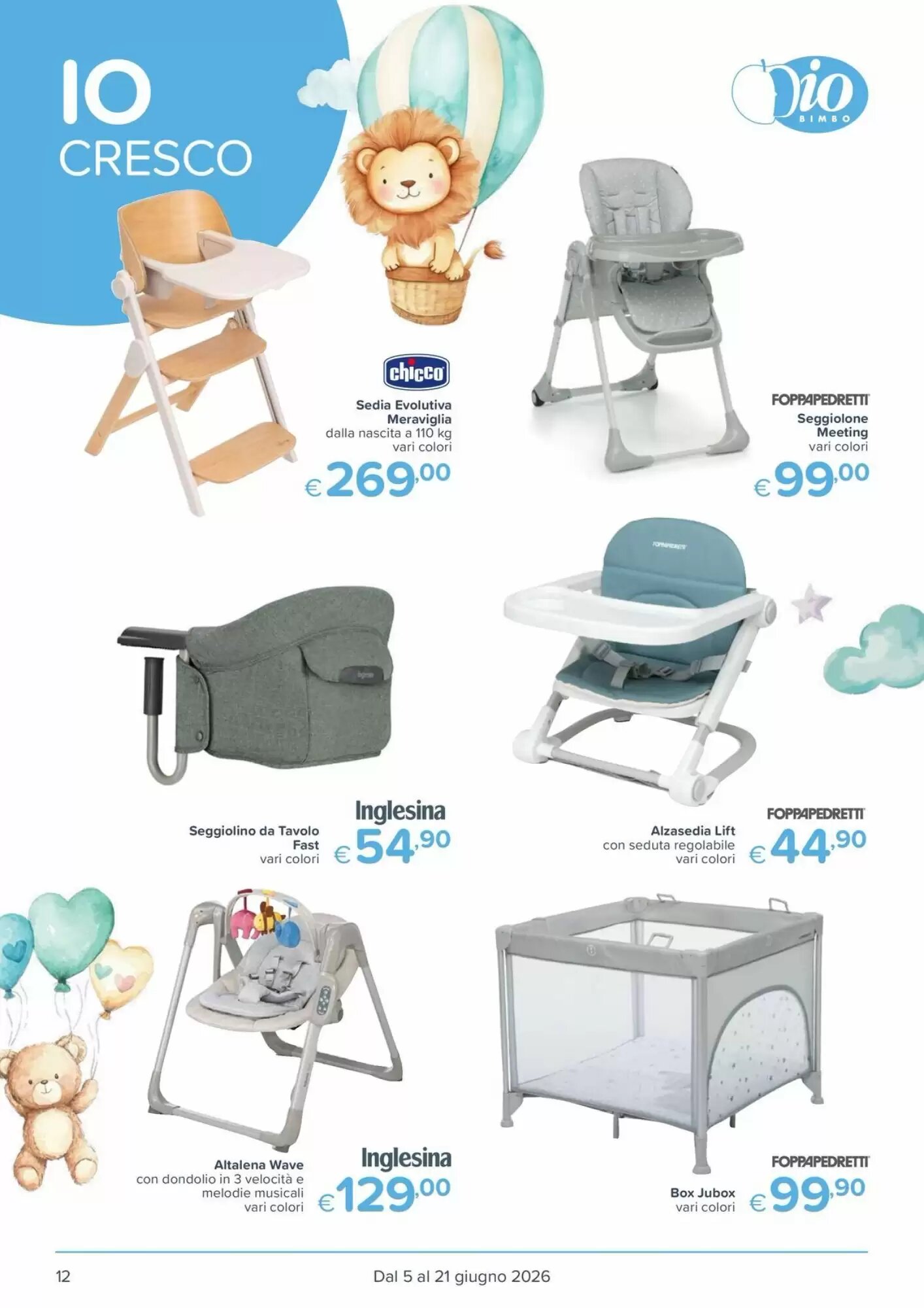 Volantino promozionale Io Bimbo  valide dal 05/06/2026 - Pagina 12.