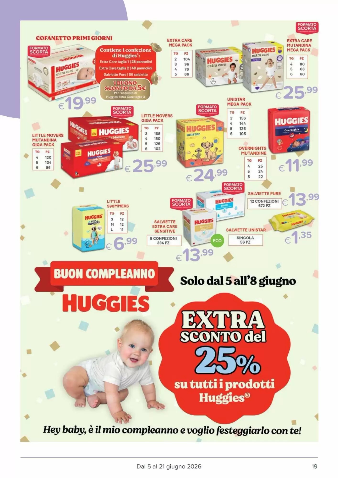 Volantino promozionale Io Bimbo  valide dal 05/06/2026 - Pagina 19.