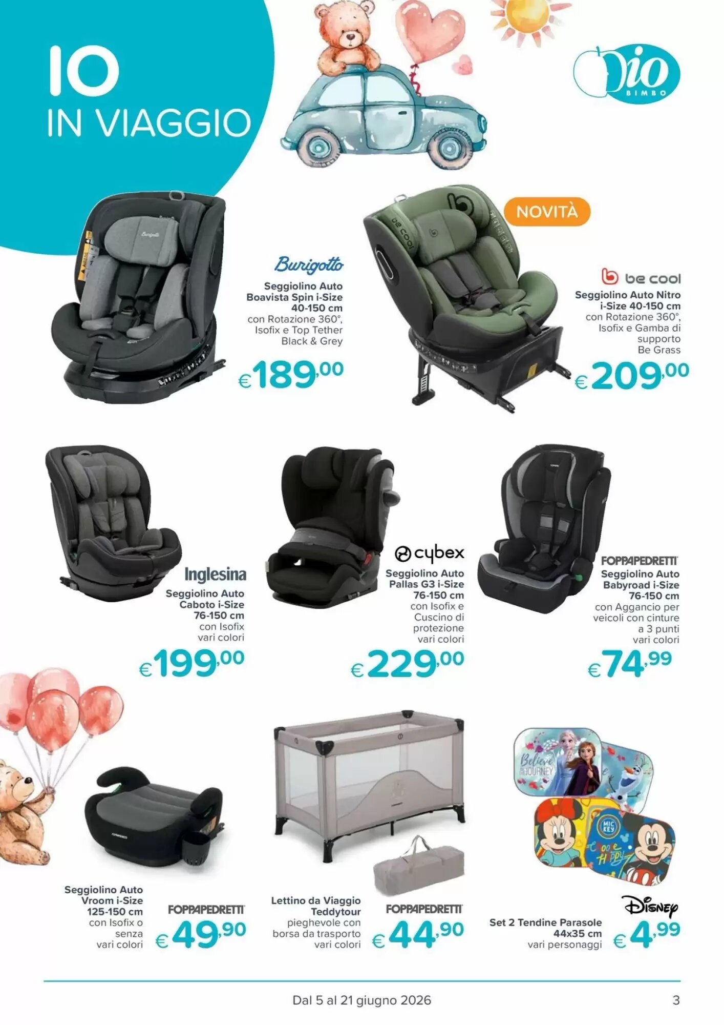 Volantino promozionale Io Bimbo  valide dal 05/06/2026 - Pagina 3.