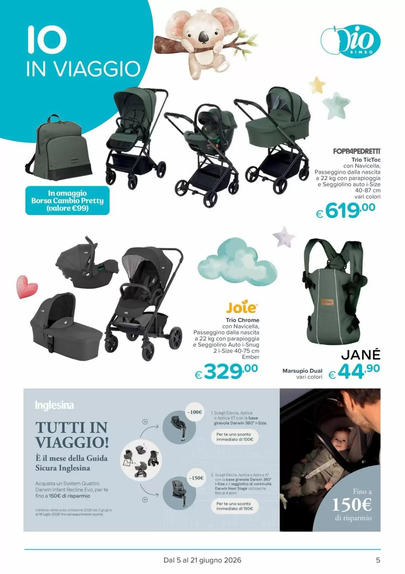 Volantino promozionale Io Bimbo  valide dal 05/06/2026 - Pagina 5.