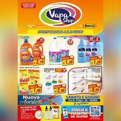 Volantino promozionale Vapashop valide dal 06/06/2026